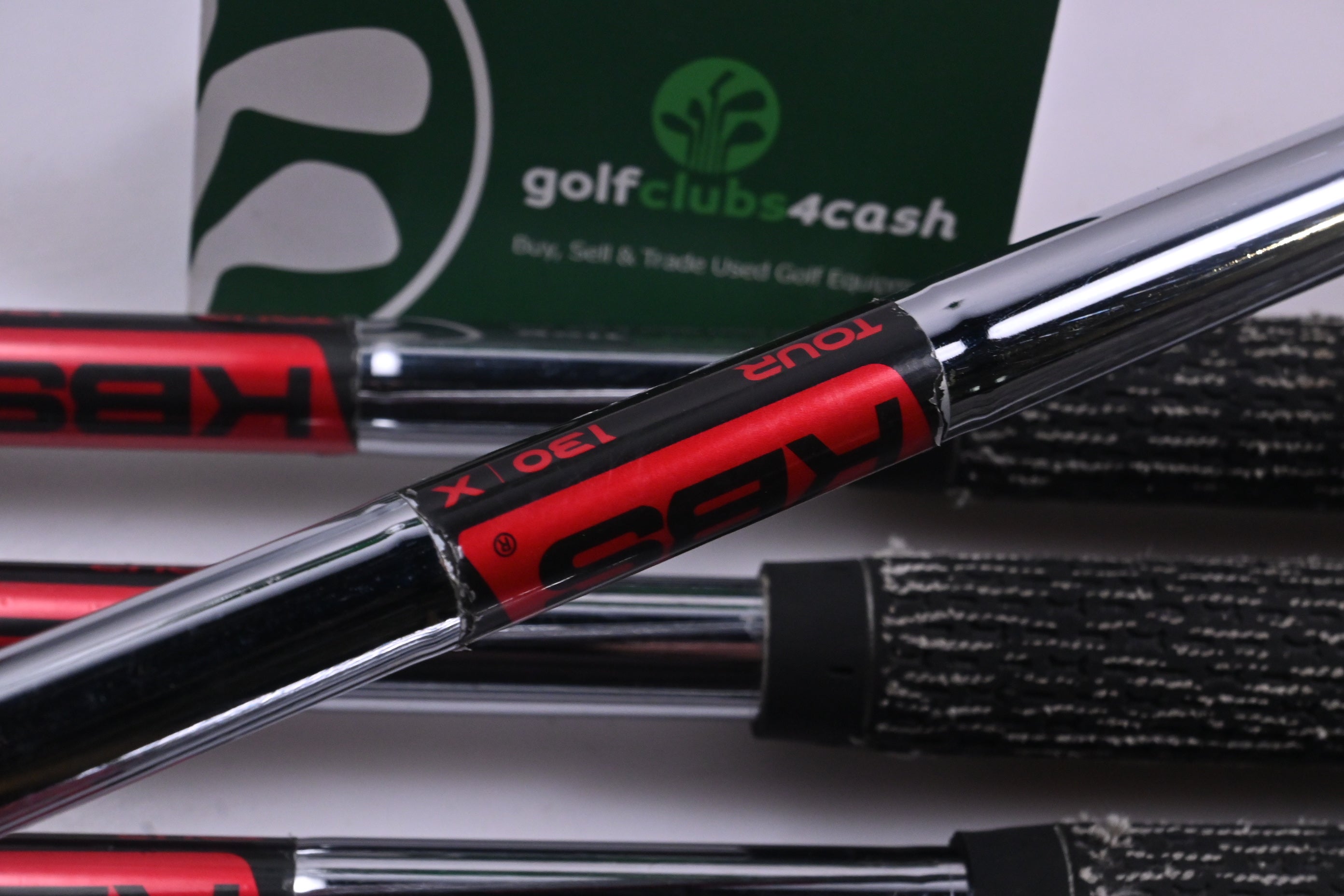 Ping i210 Irons / 3-PW+GW / Orange Dot / X-Flex KBS Tour 130 Shafts