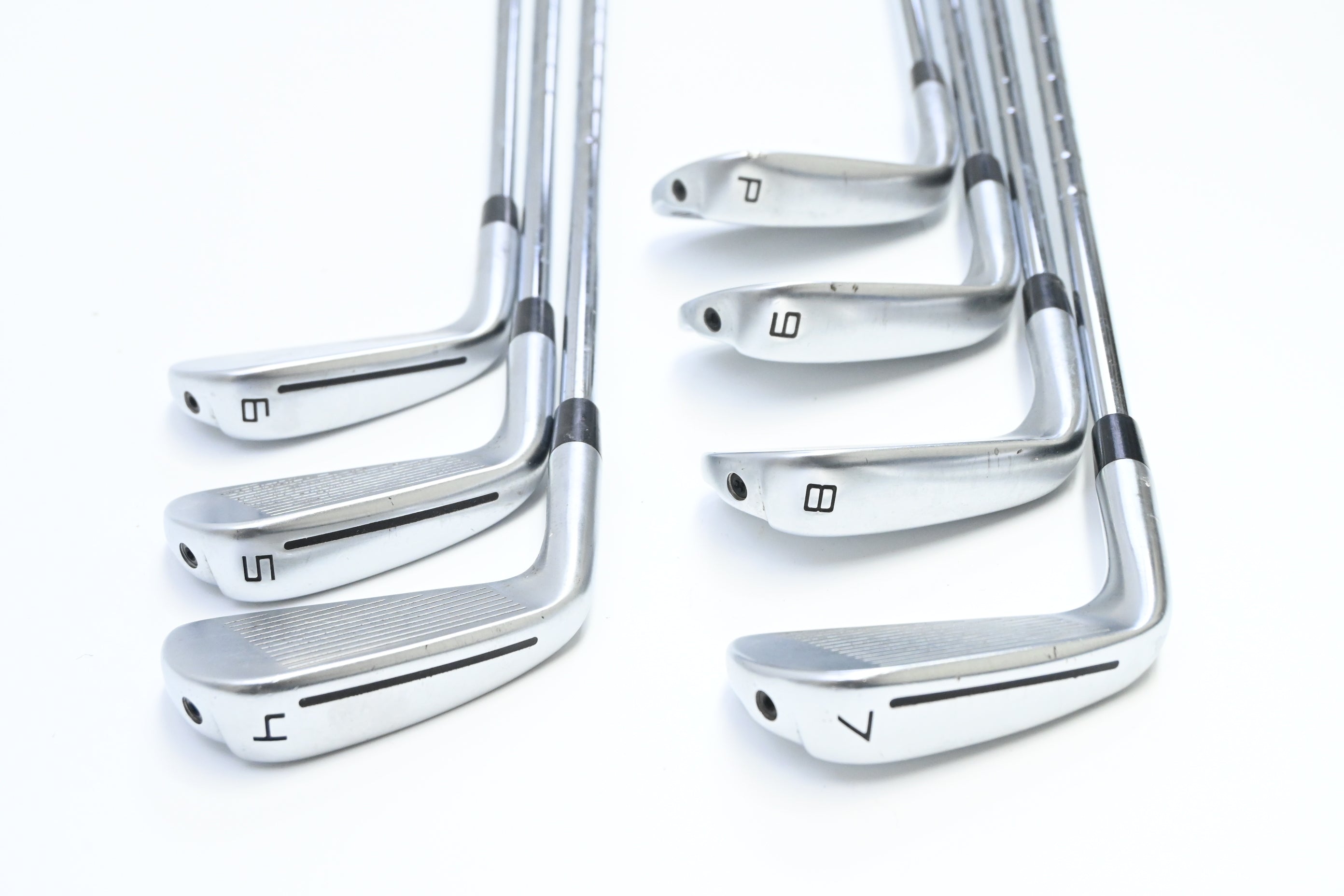 Taylormade P790 2021 Irons / 4-PW / Stiff Flex KBS Tour Shafts