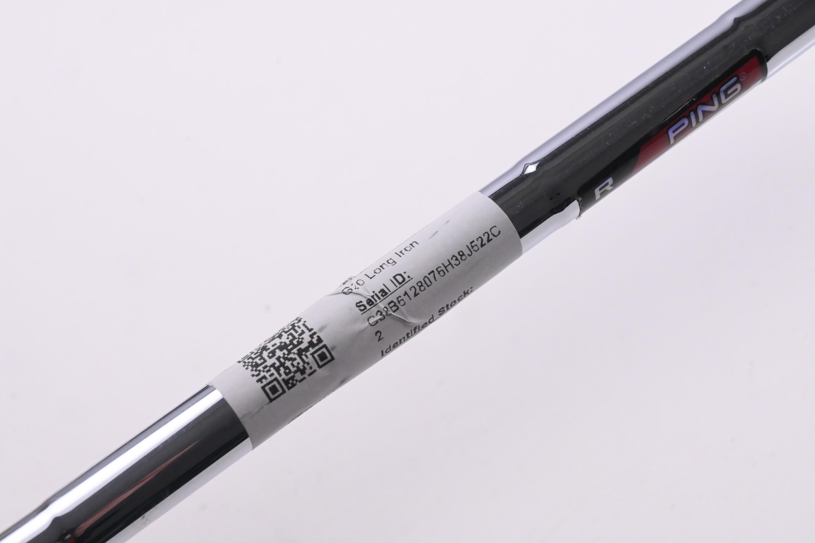 Ping G20 #7 Iron / Black Dot / Regular Flex Ping CFS Shaft