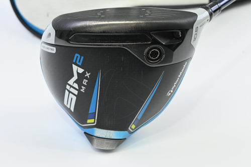 Taylormade SIM2 Max Driver / 10.5 Degree / Regular Flex Fujikura Ventus Blue 5