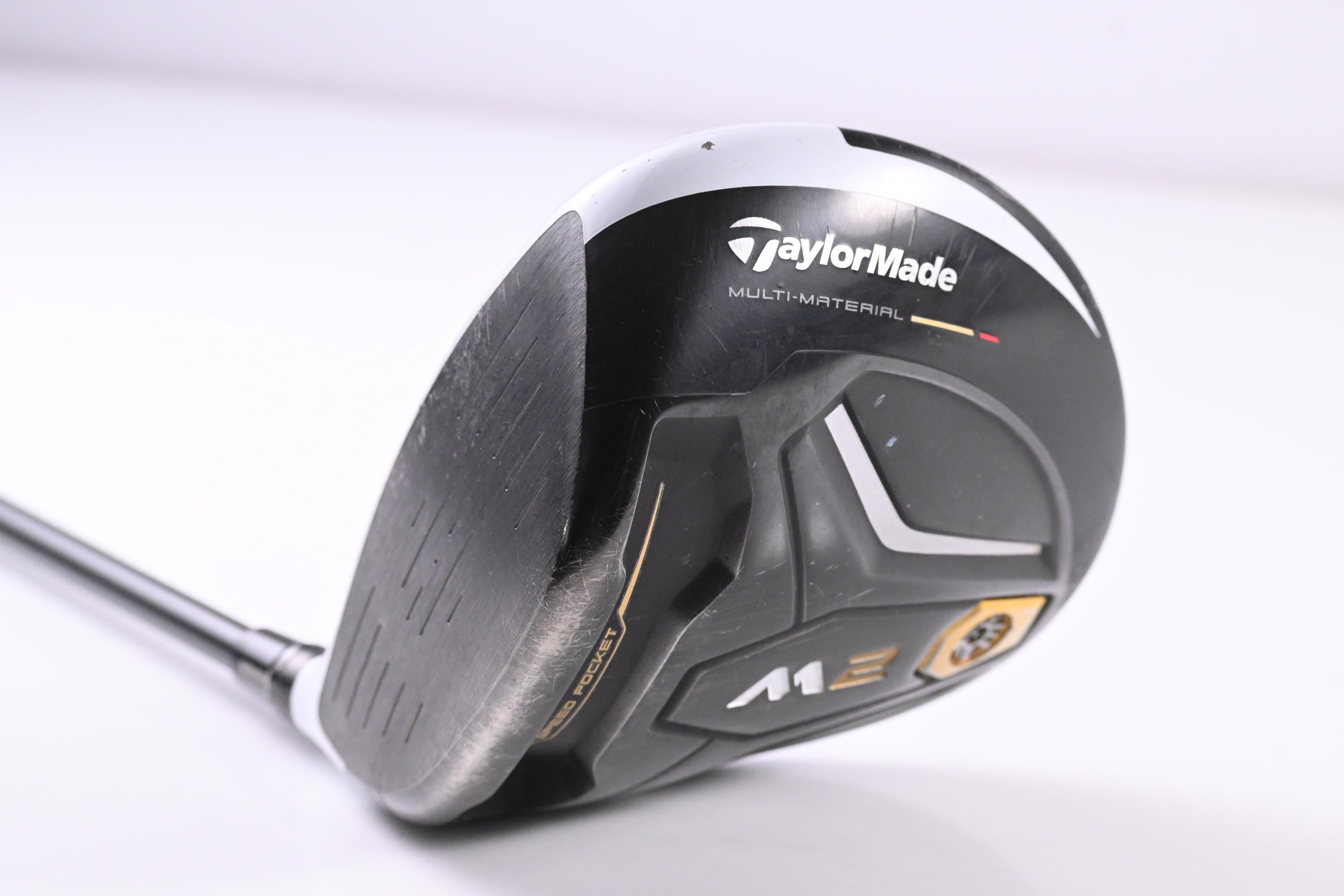 Left Hand Taylormade M2 2016 Driver / 9.5 Degree / Stiff Flex HZRDUS RDX Smoke