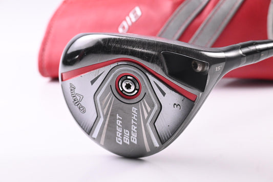 Callaway Great Big Bertha 2016 #3 Wood / 15 Degree / Regular Flex Kuro Kage 50