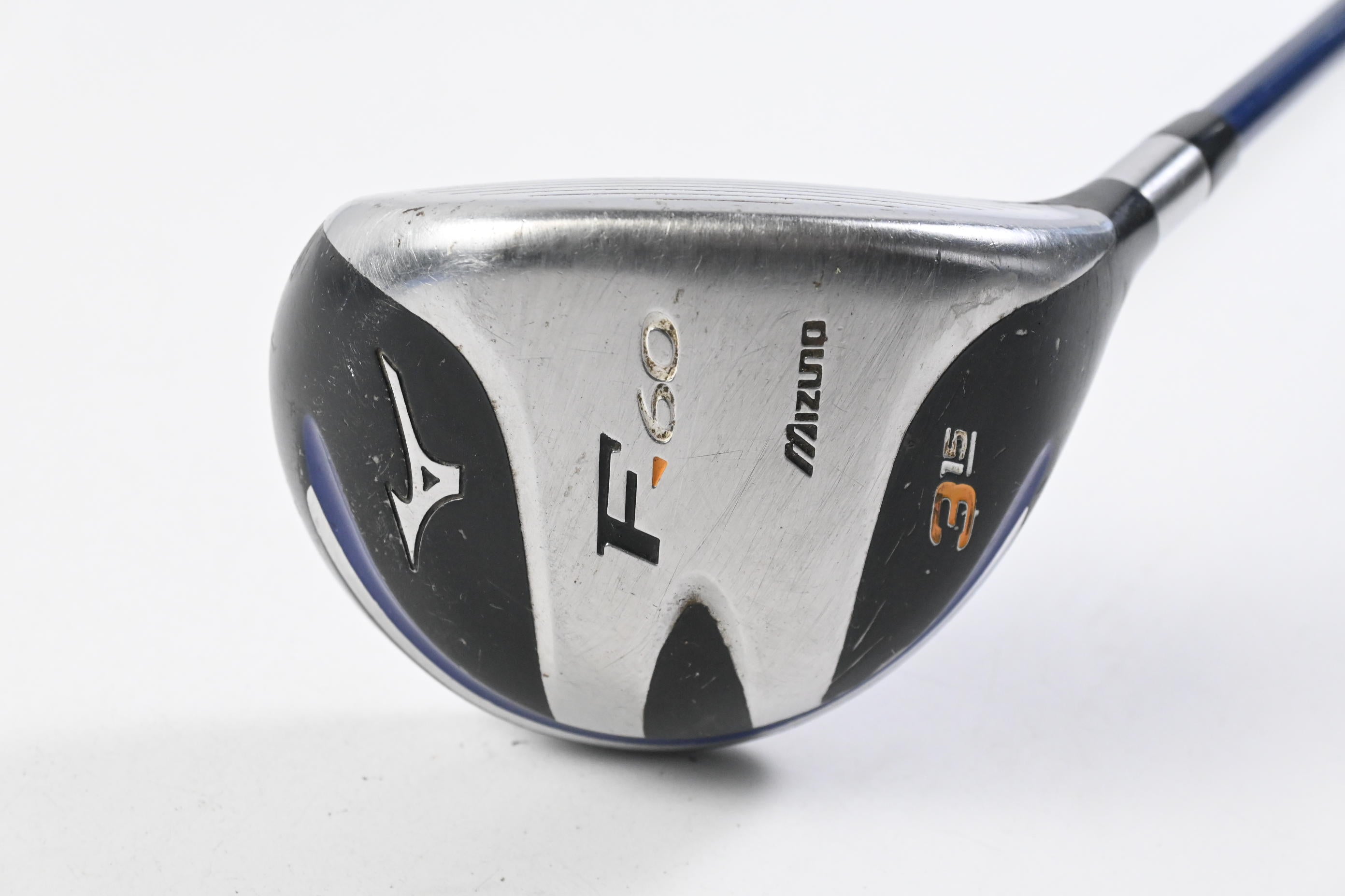 Mizuno F-60 #3 Wood / 15 Degree / Stiff Flex Mizuno Exsar F3 75 Shaft