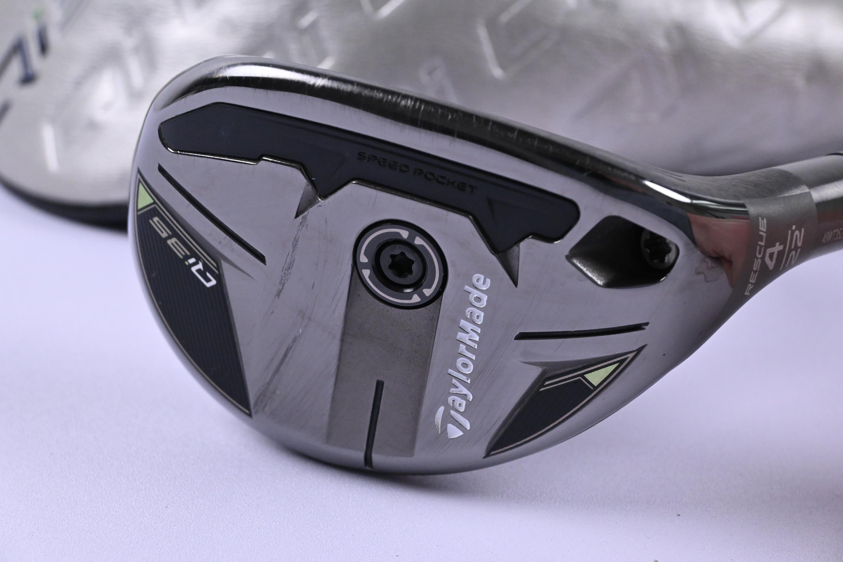 Taylormade Qi35 #4 Hybrid / 22 Degree / Regular Flex Ventus Blue 6 Shaft