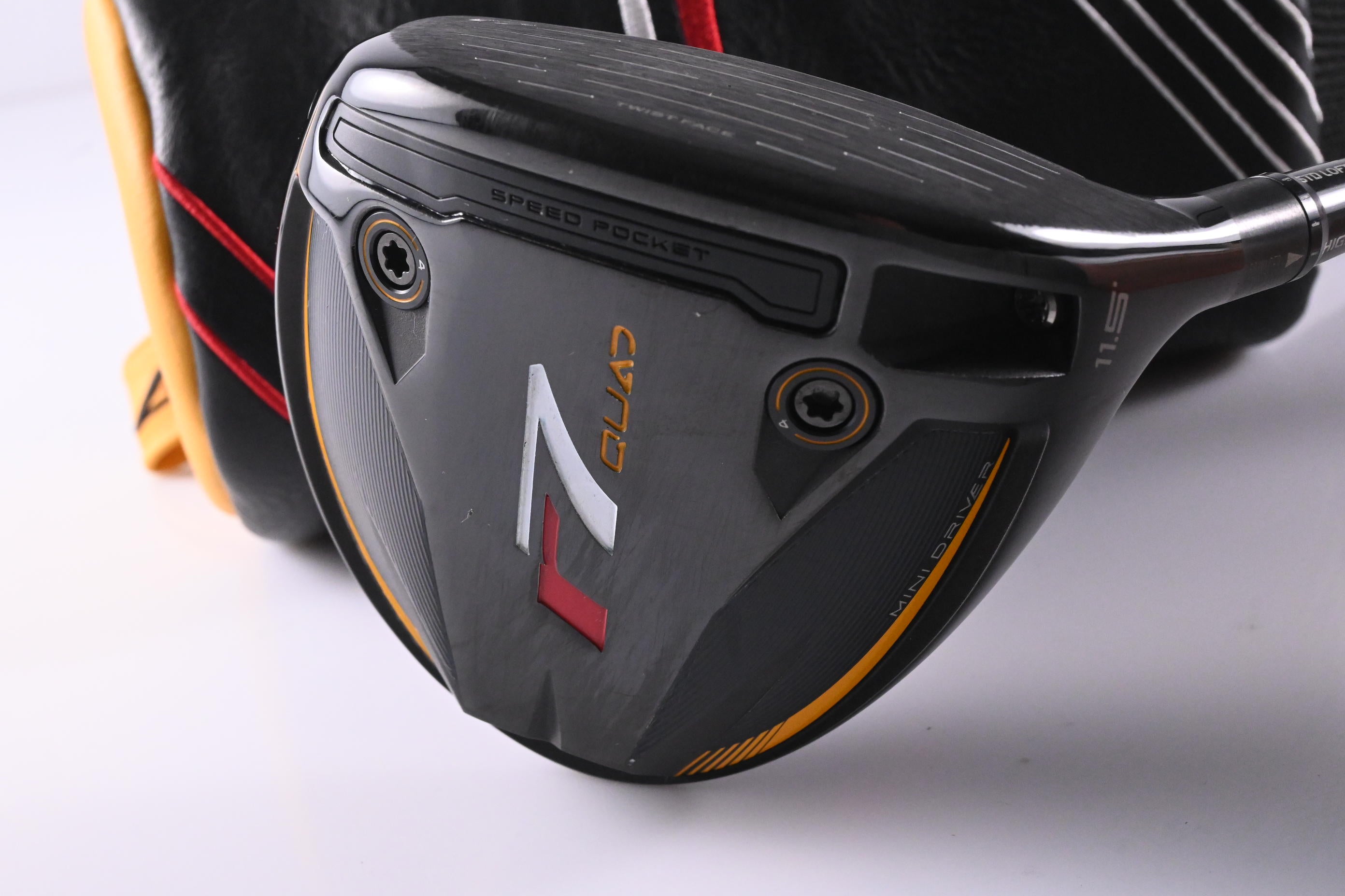 Taylormade R7 Quad Mini Driver / 11.5 Degree / Stiff Flex Fujikura Speeder 6