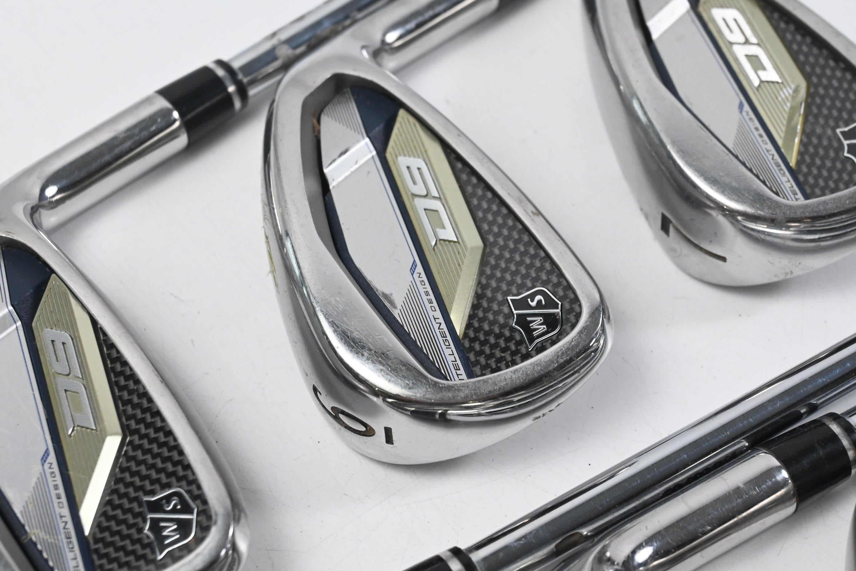 Wilson D9 Irons / 5-PW+GW / Senior Flex KBS Ultralite Shafts