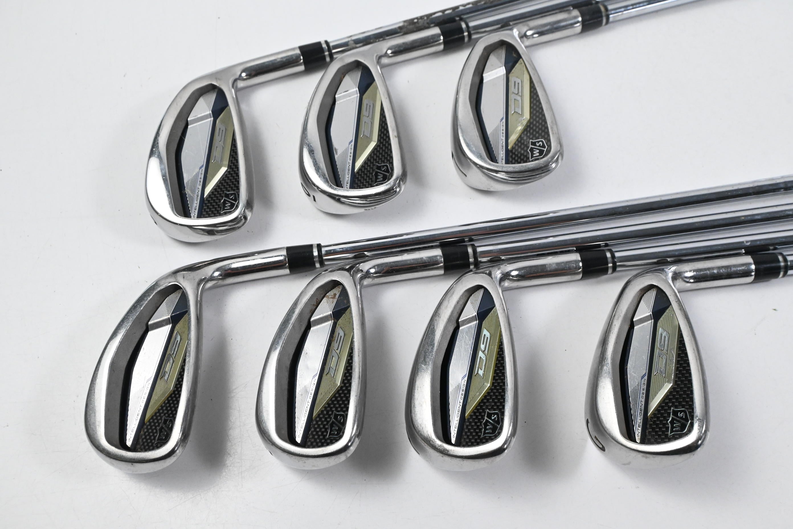 Wilson D9 Irons / 5-PW+GW / Senior Flex KBS Ultralite Shafts