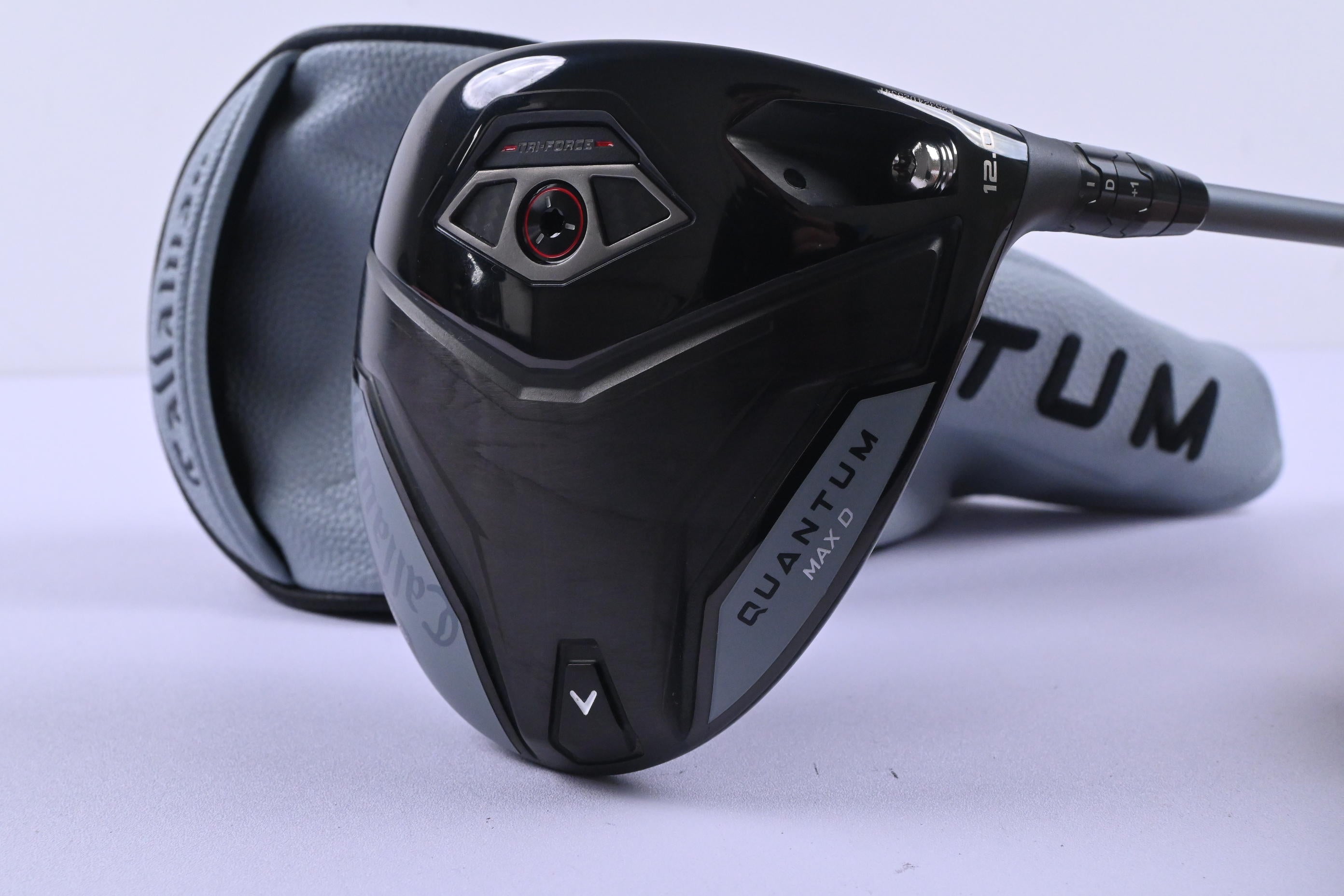 Callaway Quantum Max D Drivers / 12 Degree / Stiff Flex Denali Frost Silver 60