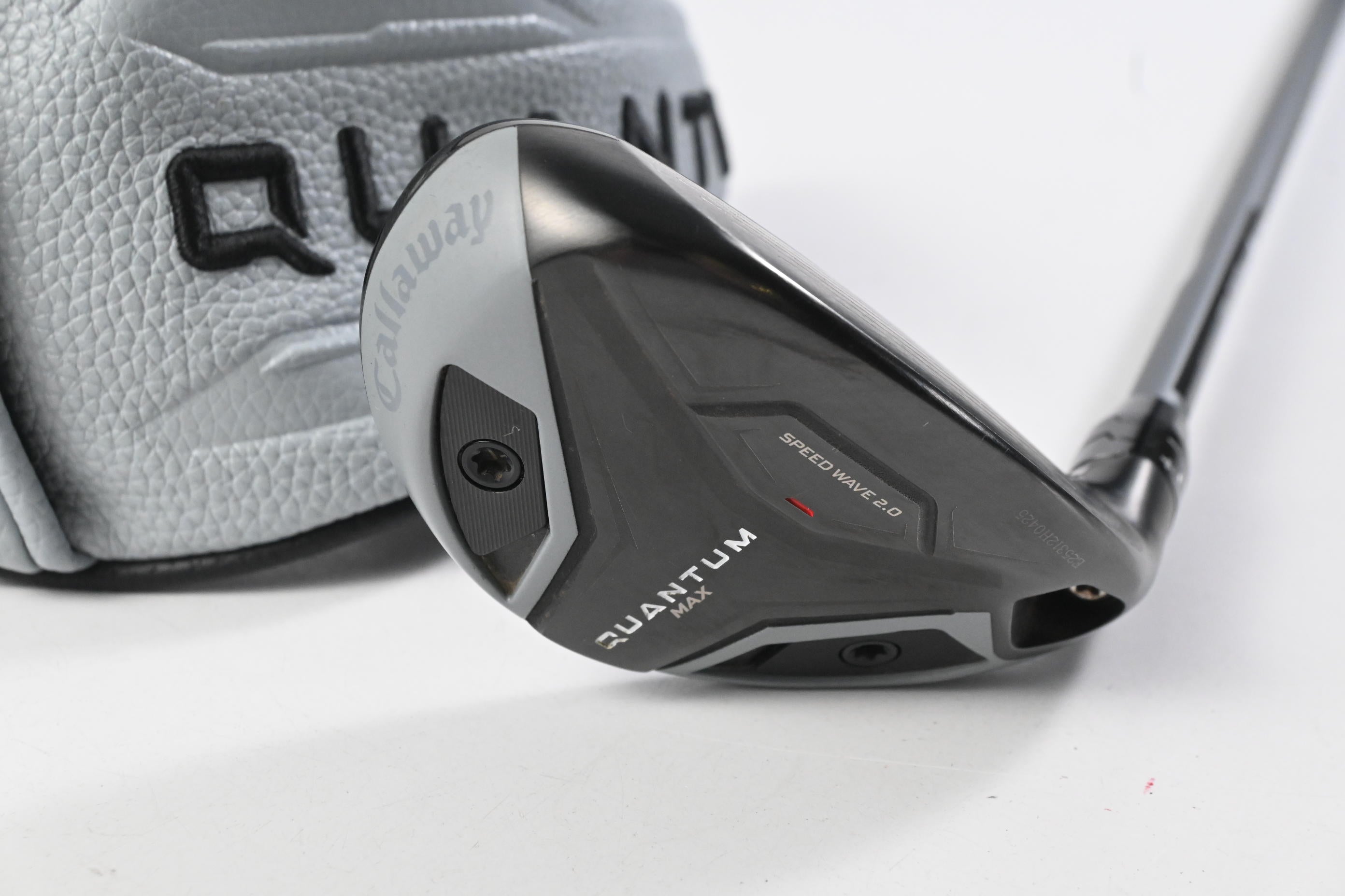 Callaway Quantum Max #5 Hybrid / 24 Degree / Regular Flex Denali Frost Silver 60