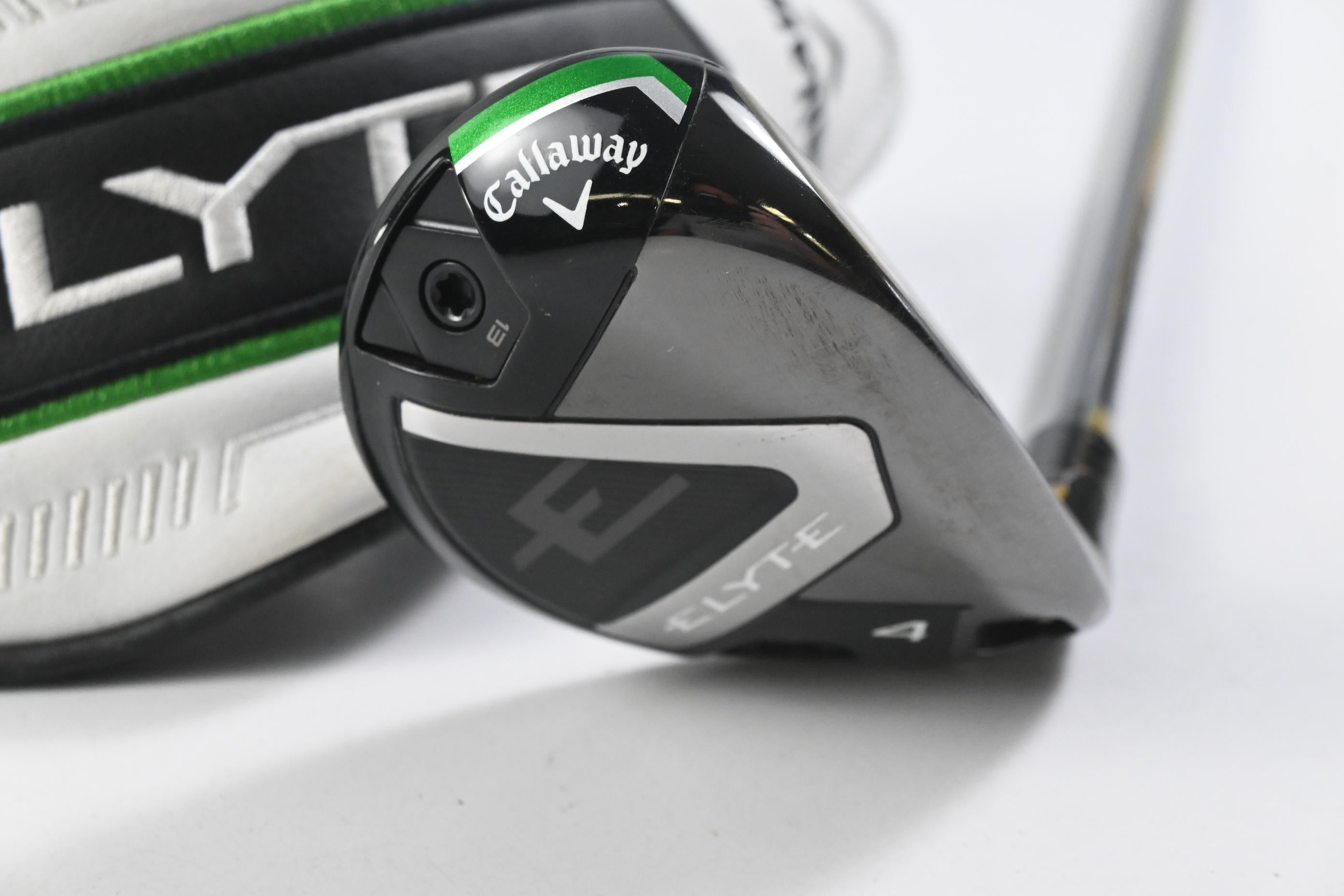 Callaway Elyte #4 Hybrid / 22 Degree / Stiff Flex Denali Charcoal 70 Shaft