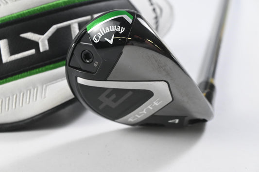 Callaway Elyte #4 Hybrid / 22 Degree / Stiff Flex Denali Charcoal 70 Shaft