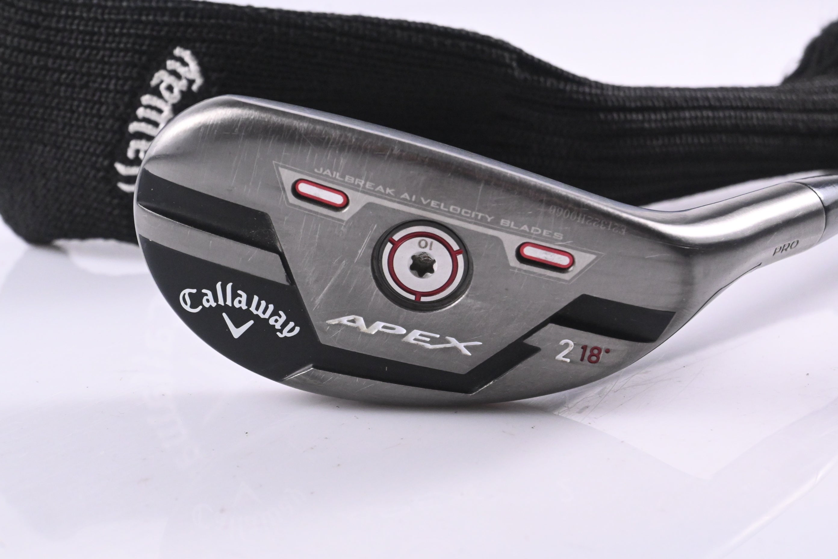 Callaway Apex Pro 21 #2 Hybrid / 18 Degree / X-Flex Grafalloy Prolaunch Red 70