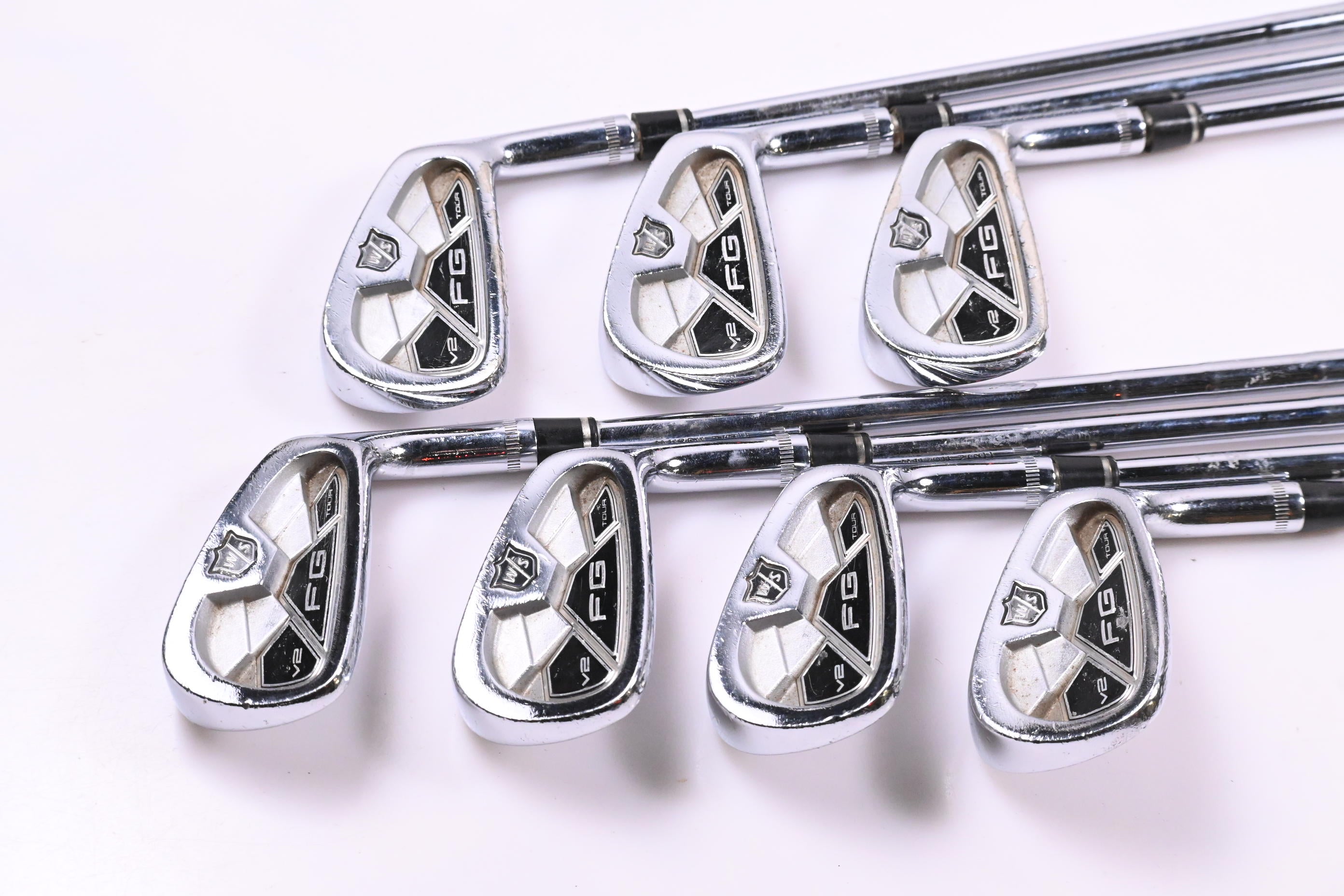 Wilson FG Tour V2 Irons / 4-PW / Stiff Flex KBS Tour 90 Shafts