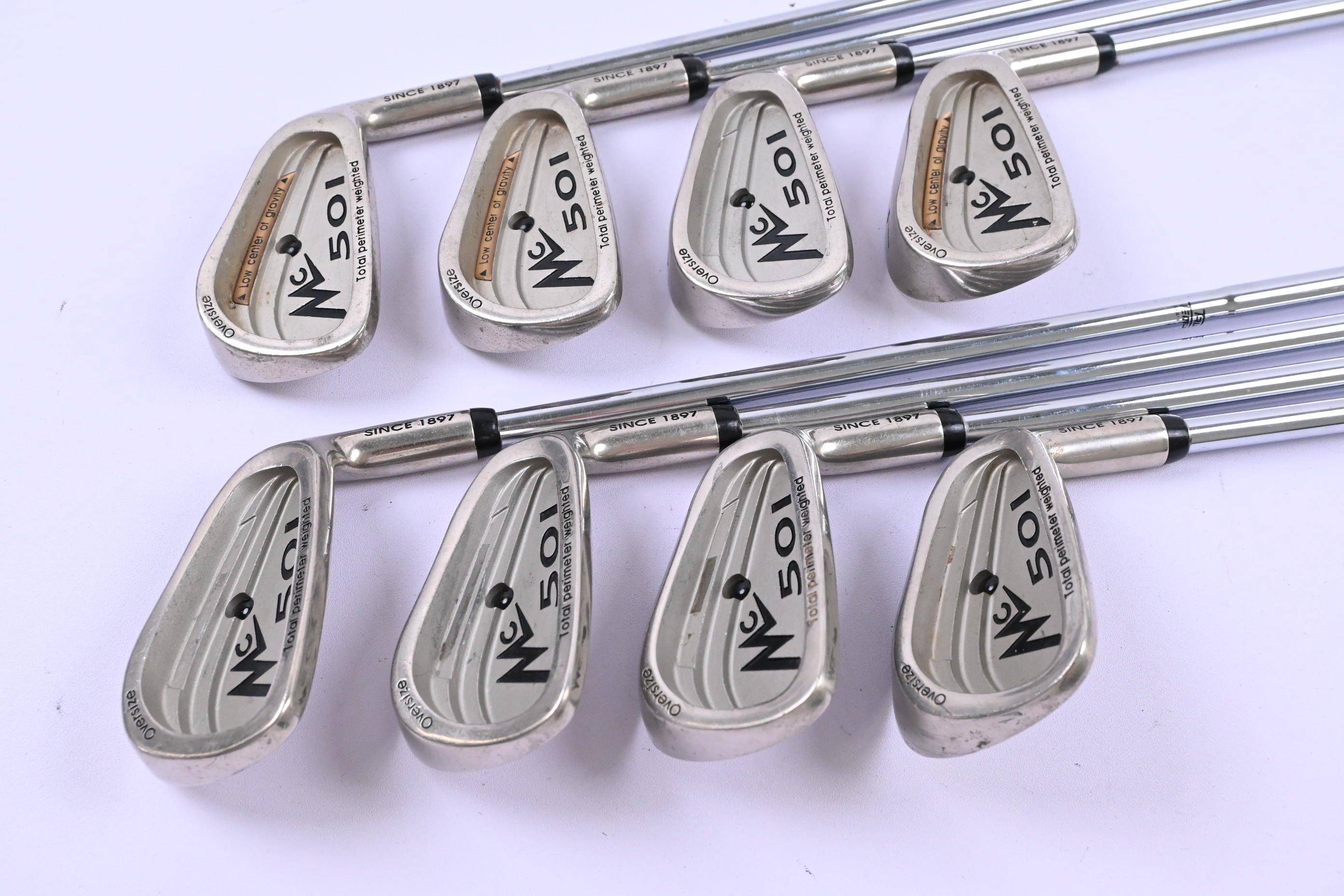 MacGregor MC-501 Irons / 4-PW+SW / Regular Flex MacGregor Velocitized Shafts
