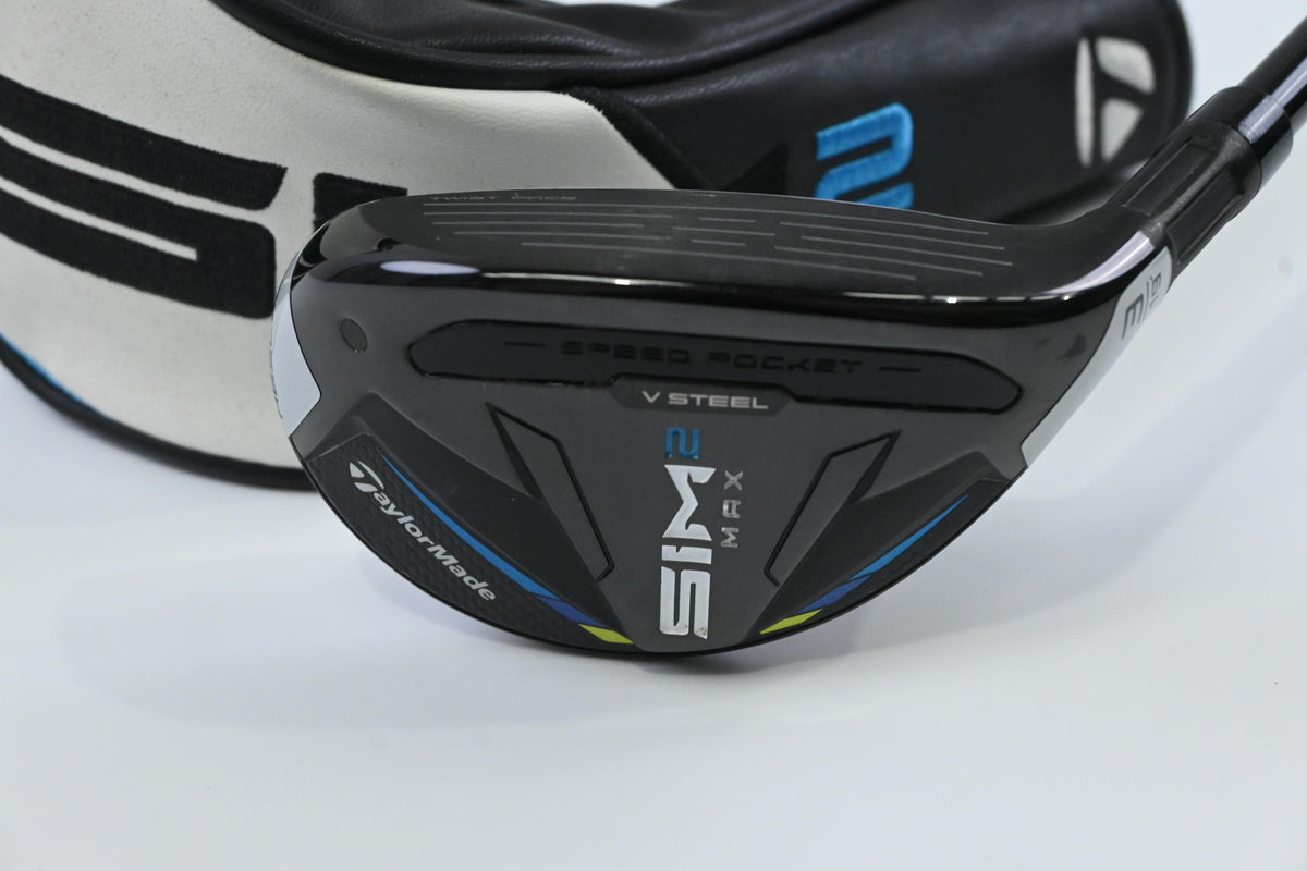 Taylormade SIM2 Max #3 Hybrid / 19 Degree / Stiff Flex HZRDUS Smoke Black RDX 80