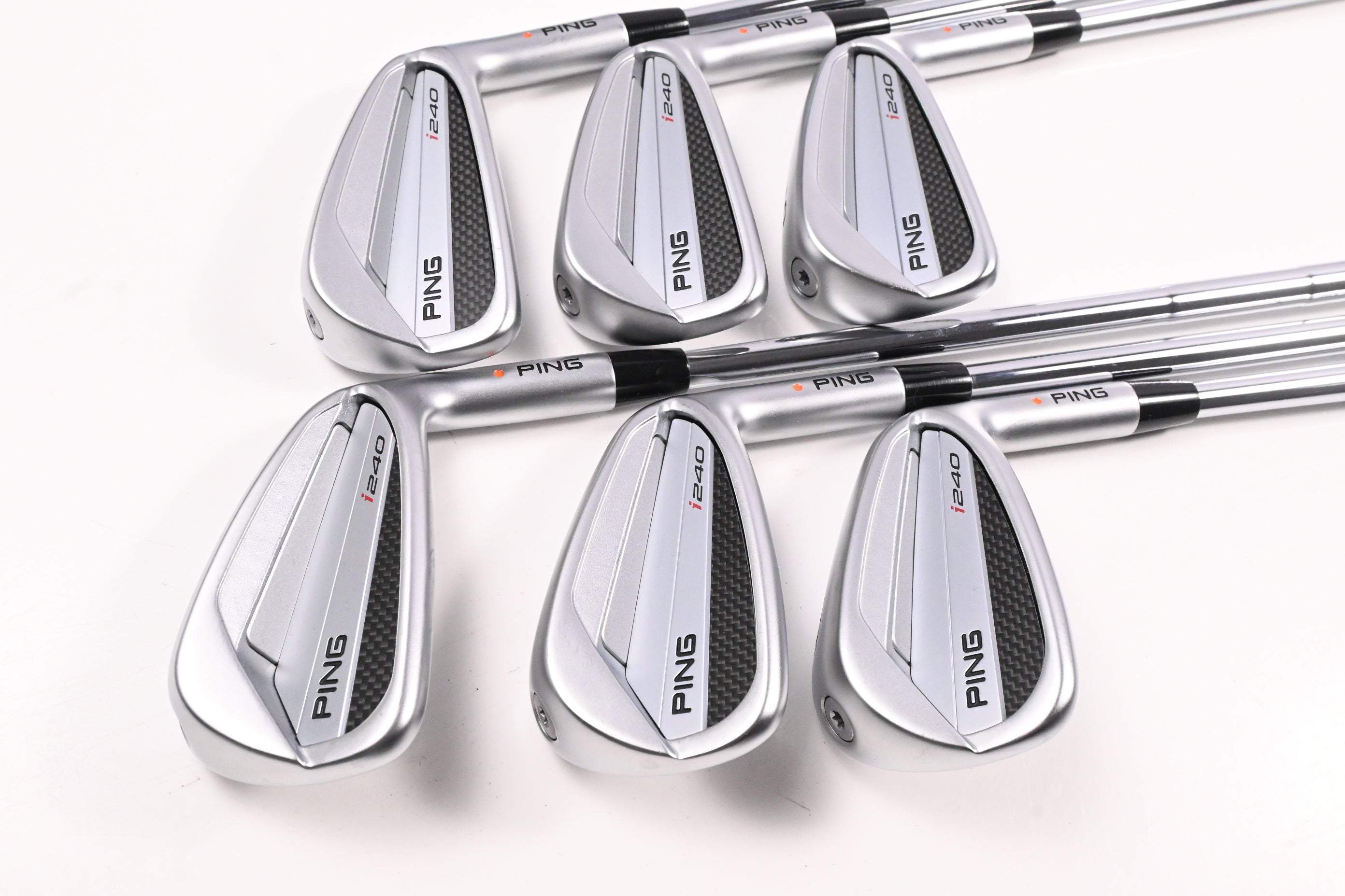 Ping I240 Irons / 4-9i / Orange Dot / X-Flex Dynamic Gold 120 X100 Shafts