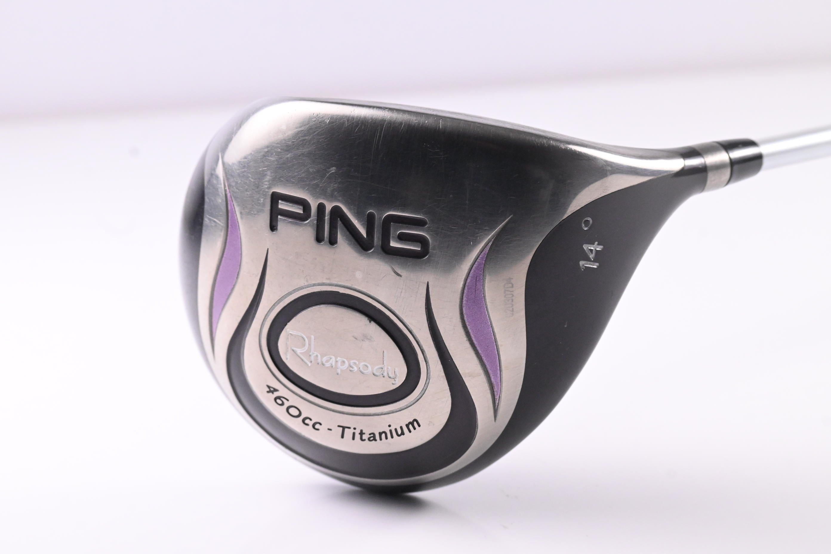 Ladies Ping Rhapsody Driver / 14 Degree / Ladies Flex Ping ULT 129 Shaft