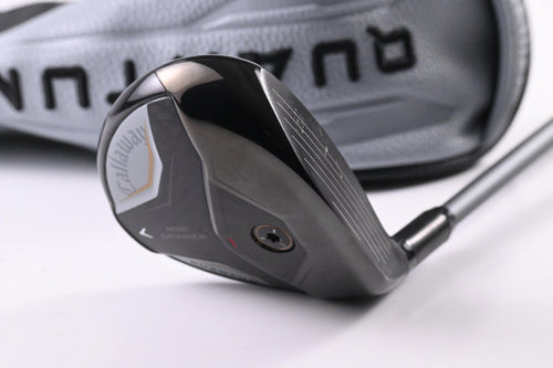 Callaway Quantum Max #9 Wood / 24 Degree / Regular Flex Denali Frost Silver 60