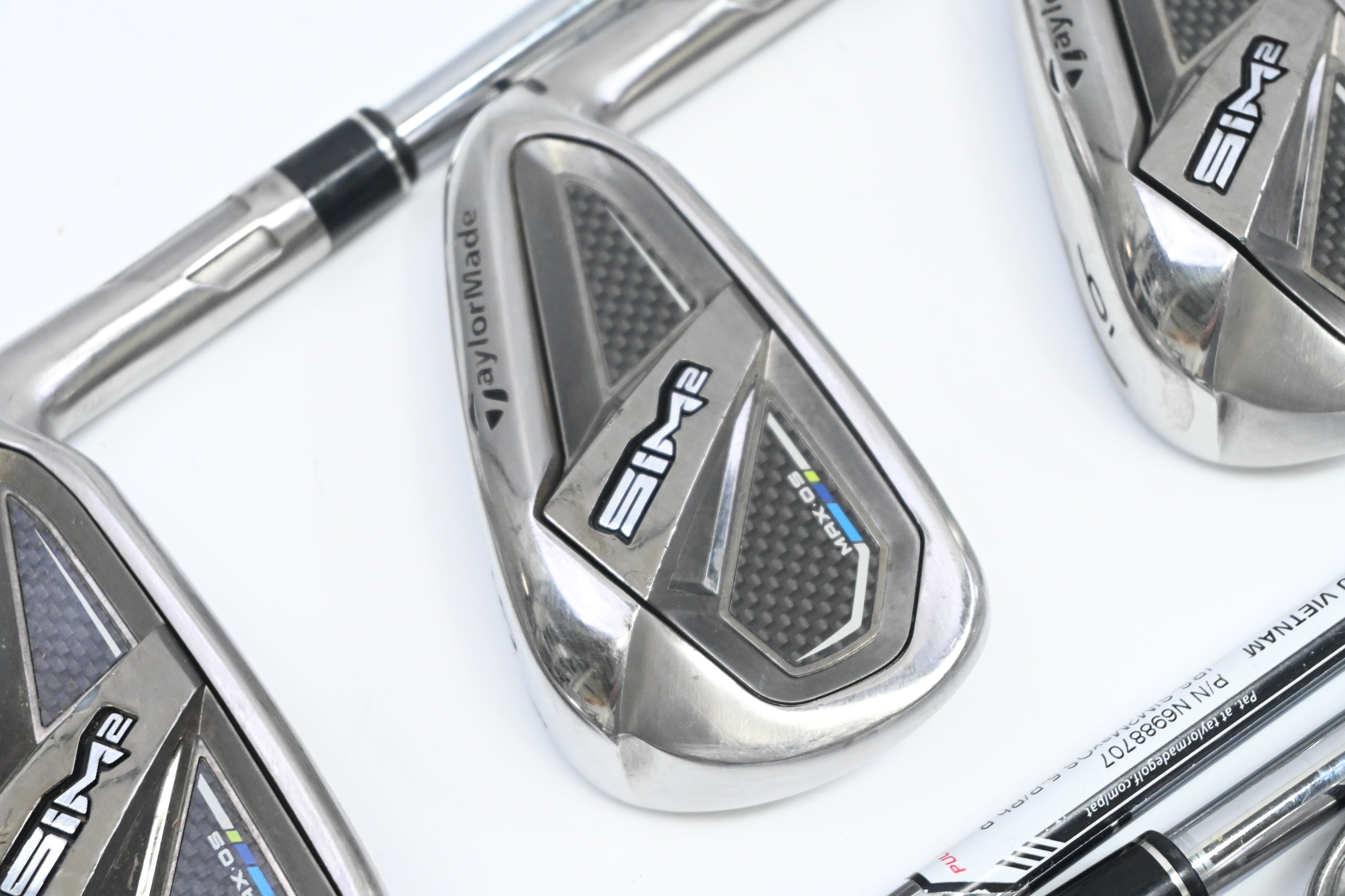 Taylormade SIM2 Max OS Irons / 4-PW / Regular Flex KBS Max MT 85 Shafts