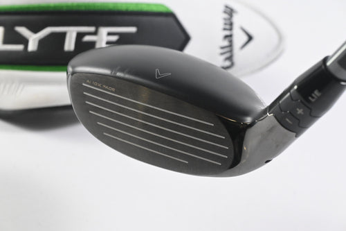 Callaway Elyte #4 Hybrid / 22 Degree / Stiff Flex Denali Charcoal 70 Shaft