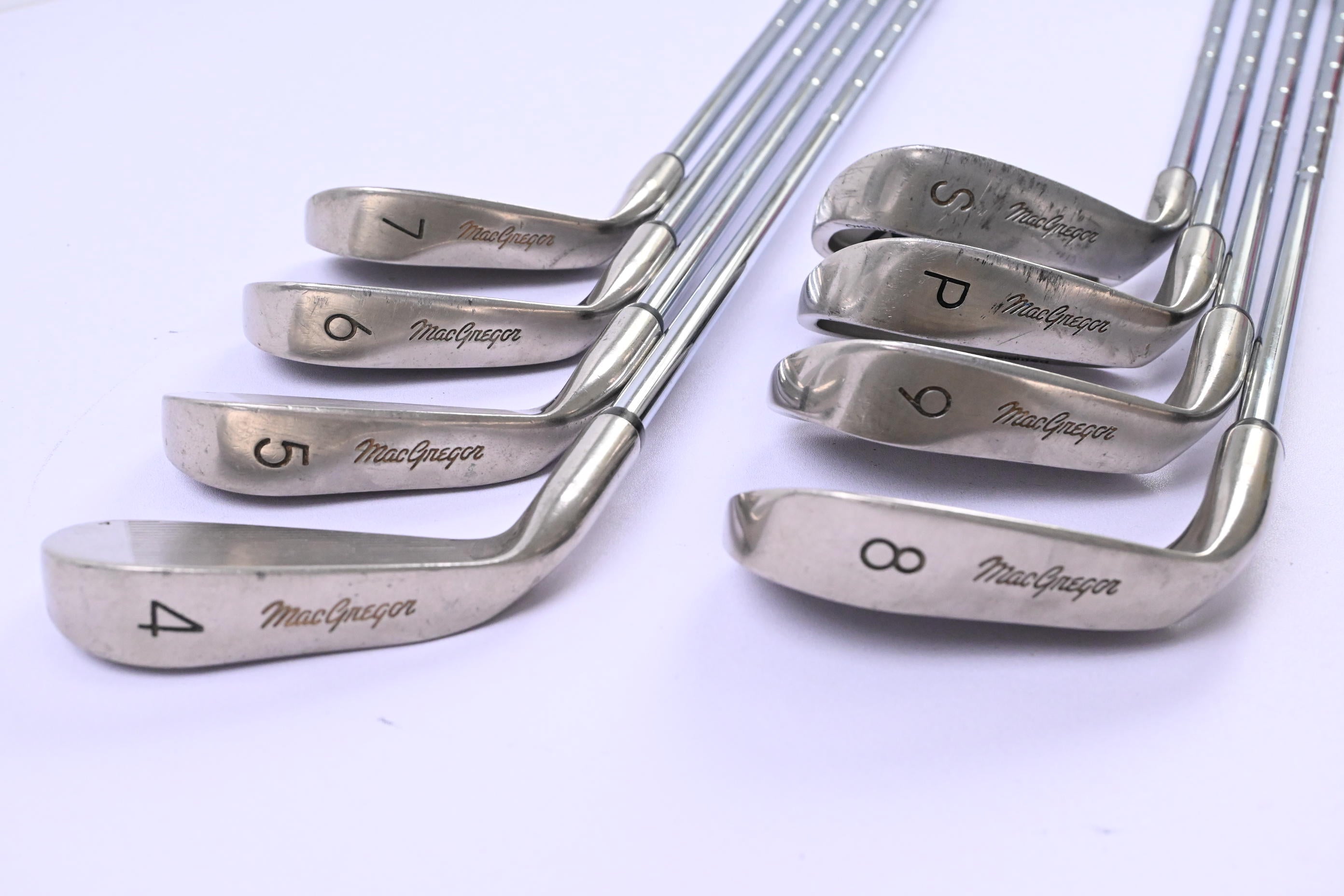 MacGregor MC-501 Irons / 4-PW+SW / Regular Flex MacGregor Velocitized Shafts