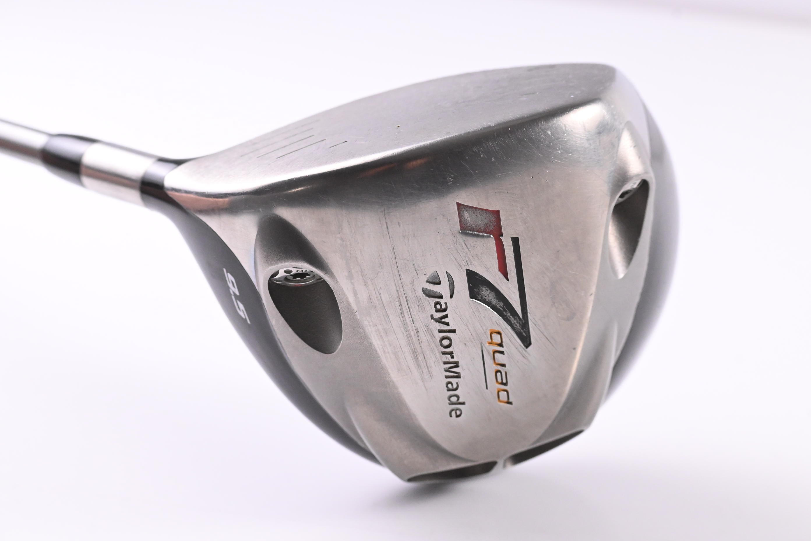 Left Hand Taylormade R7 Quad Driver / 9.5 Degree / Stiff Flex Taylormade M.A.S2