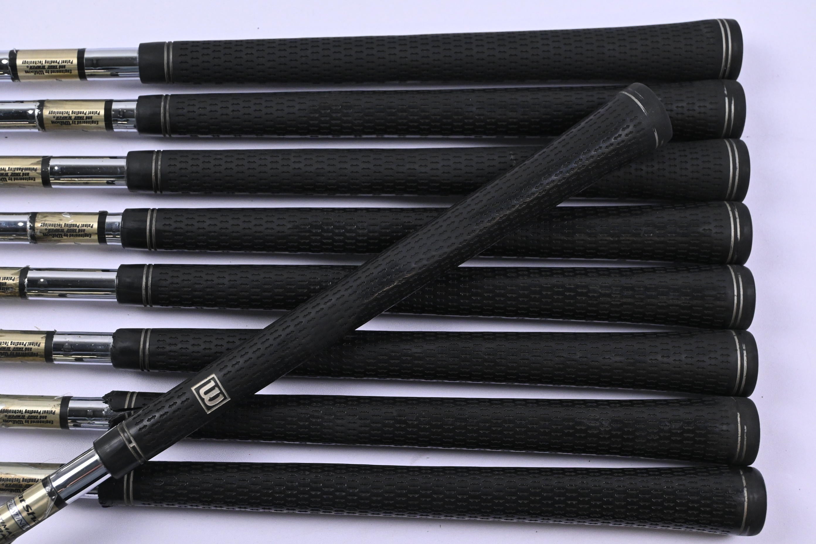 Wilson Fat Shaft Irons / 3-SW / Stiff Flex Fat Shaft Platinum Shafts