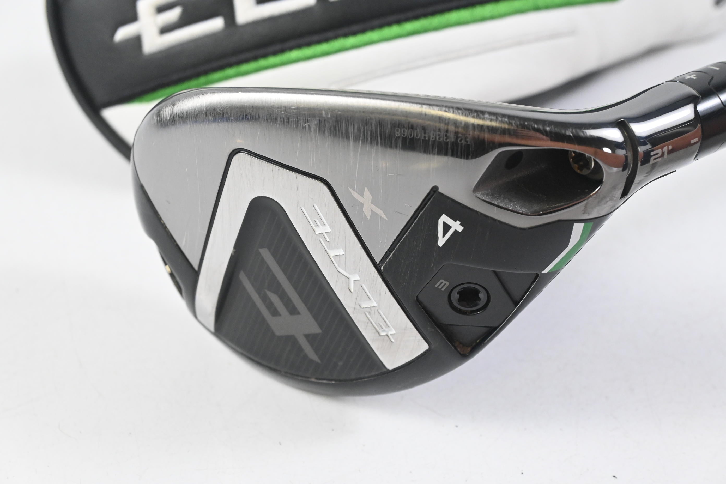 Callaway Elyte X #4 Hybrid / 21 Degree / Stiff Flex Denali Charcoal 70 Shaft
