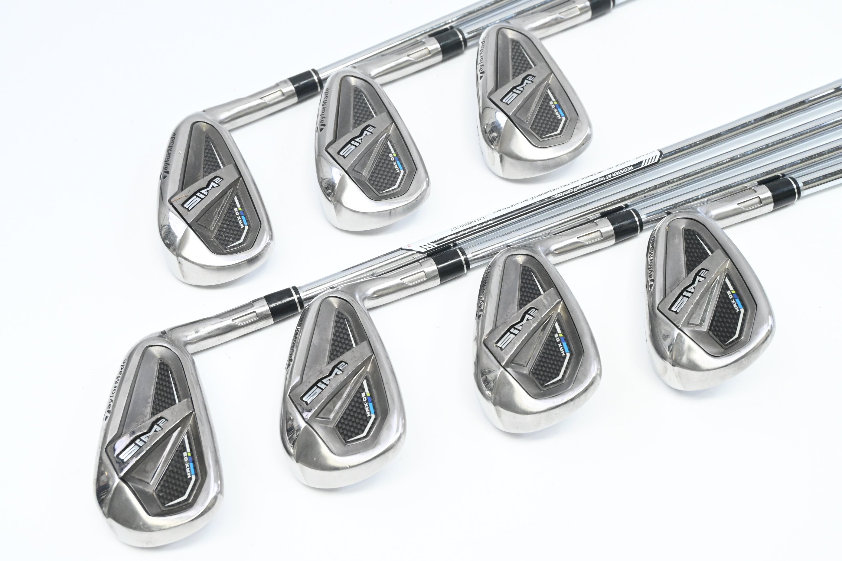 Taylormade SIM2 Max OS Irons / 4-PW / Regular Flex KBS Max MT 85 Shafts