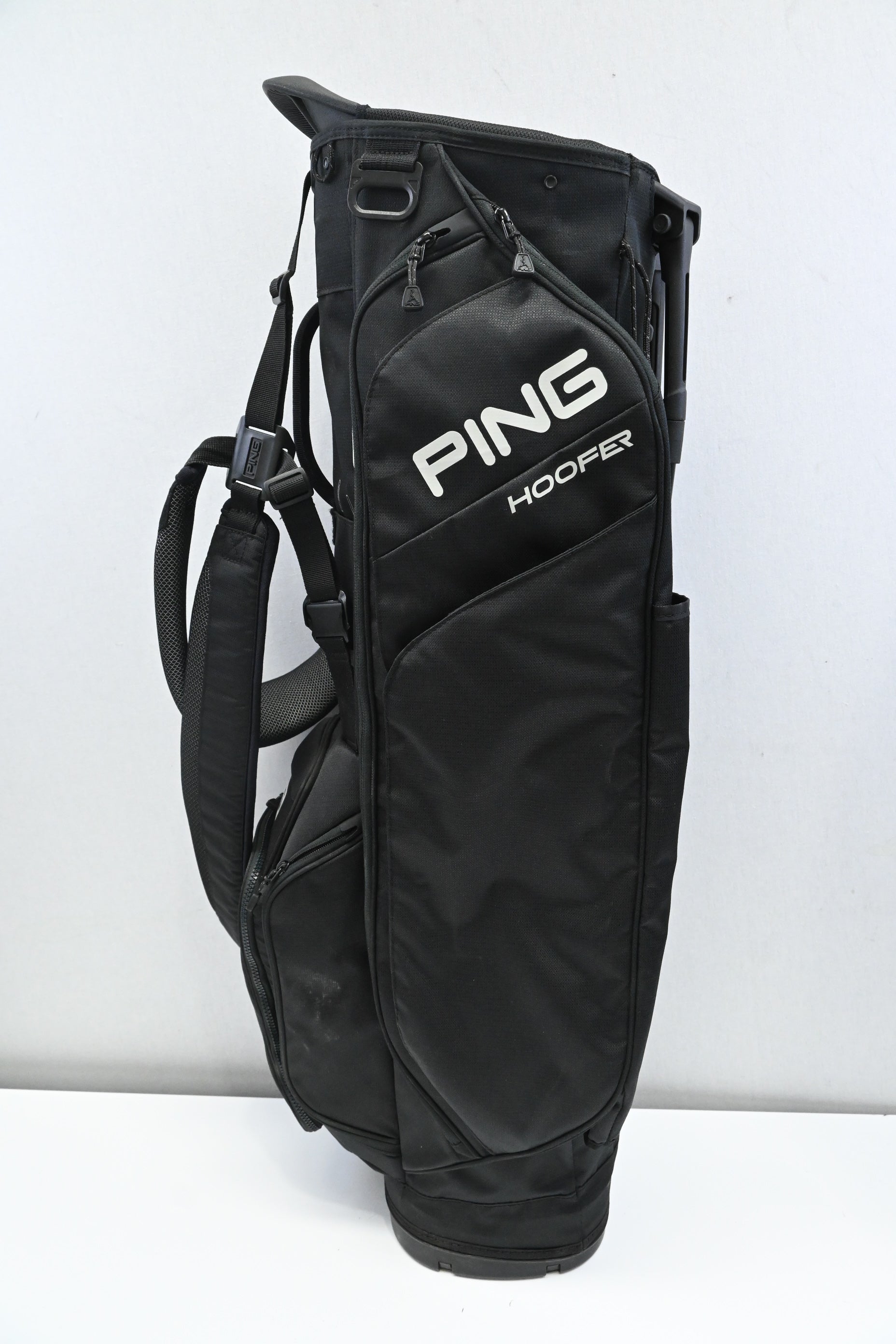 Ping Hoofer Stand Bag / 5-Way / Black, White