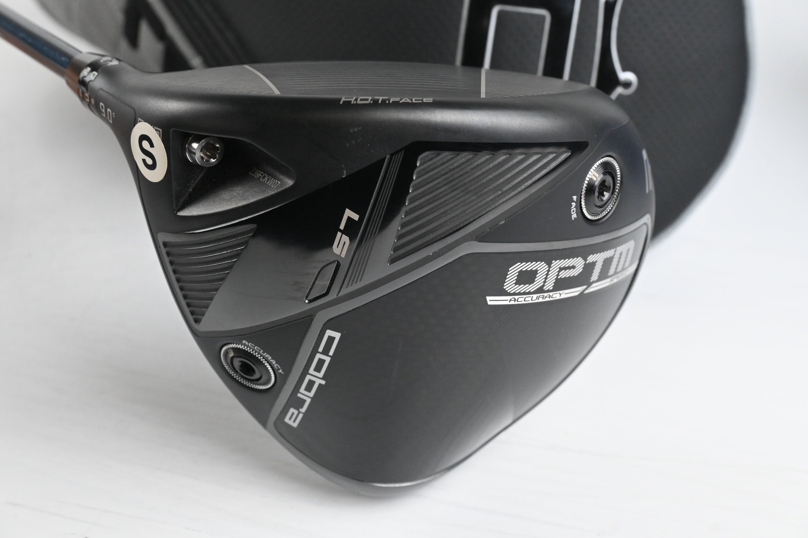 Left Hand Cobra OPTM LS Driver / 9 Degree / Stiff Flex Denali Blue 60 Shaft