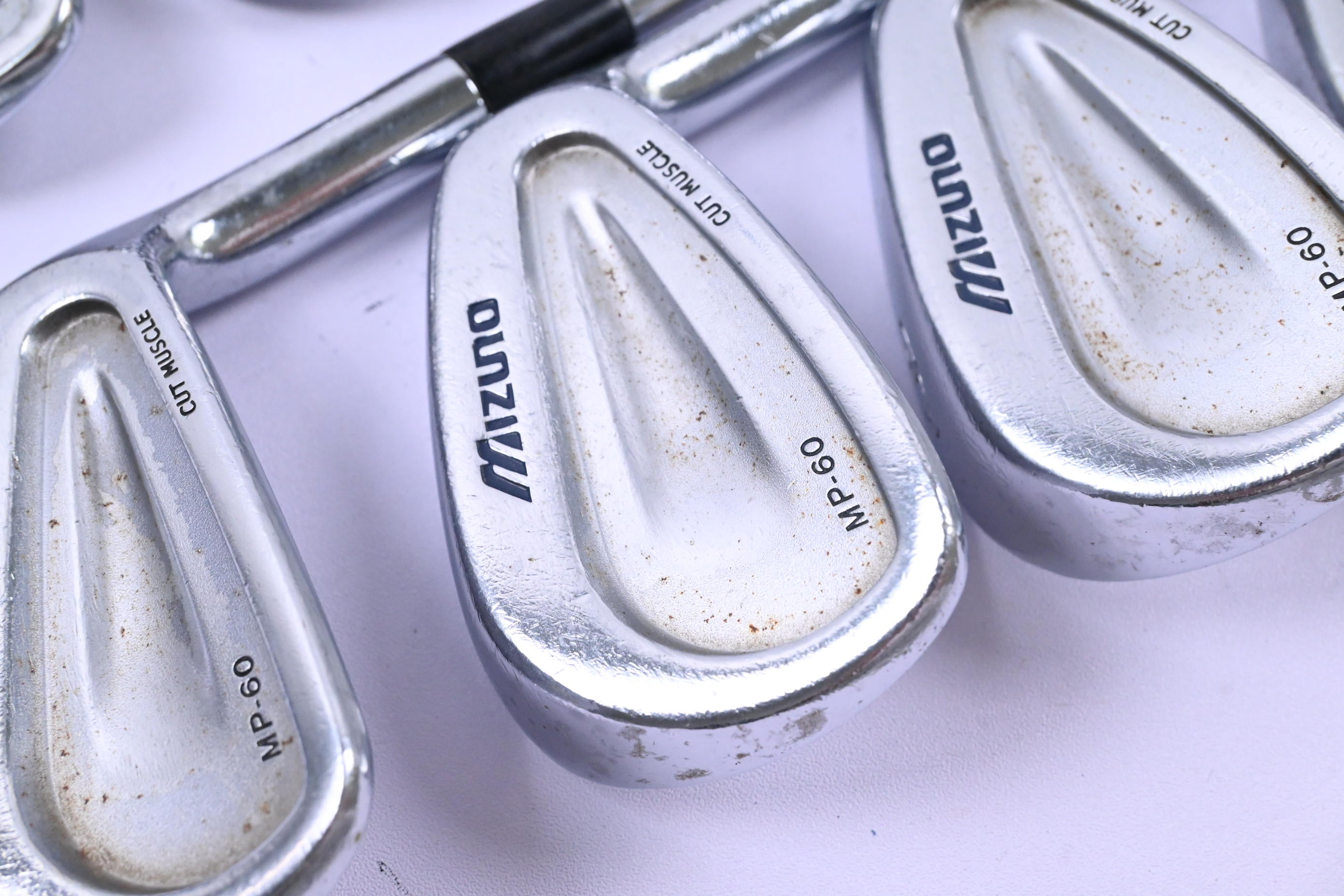 Mizuno MP-60 Irons / 3-PW / Regular Flex Dynamic Gold R300 Shafts