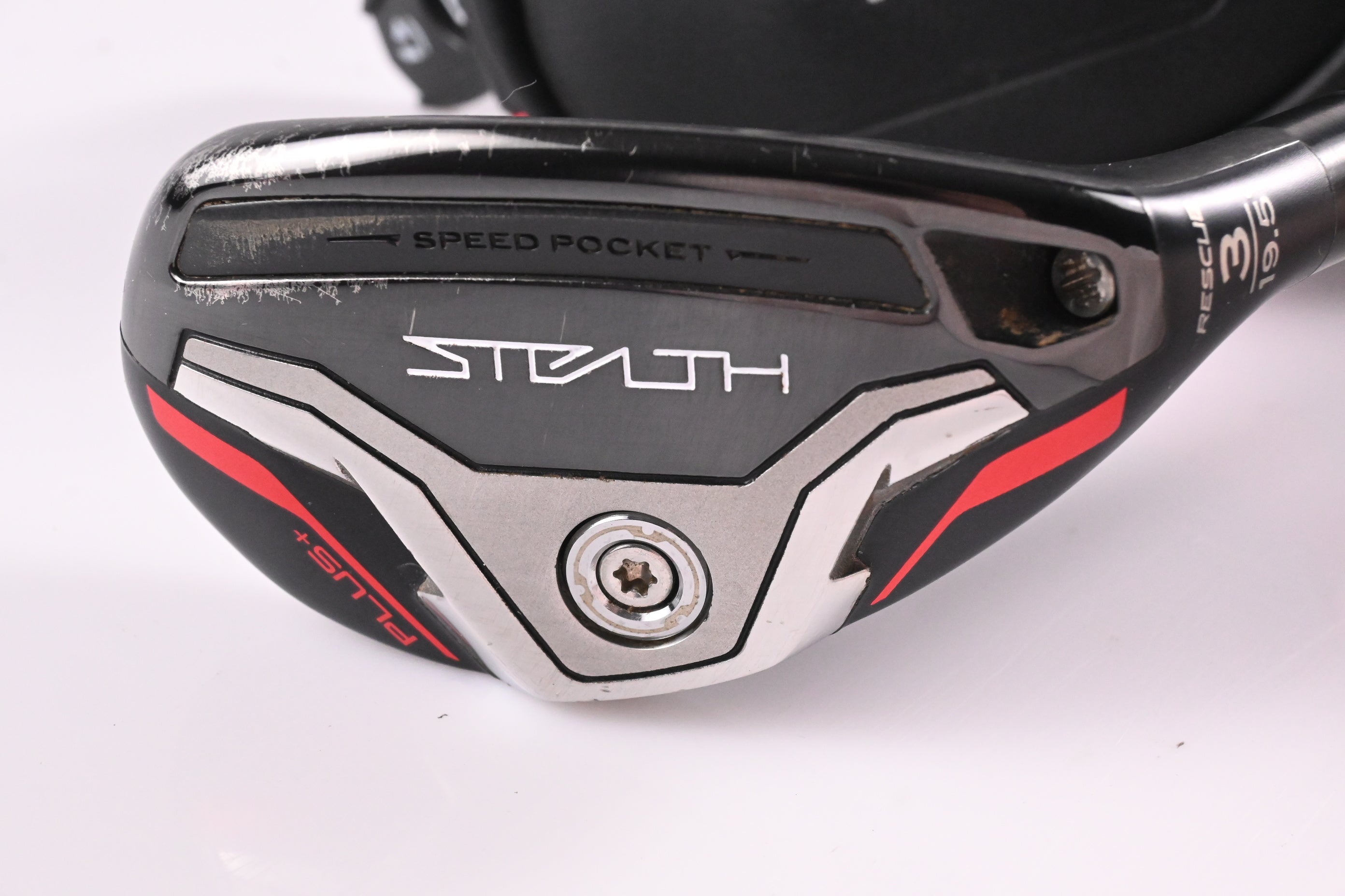 Taylormade Stealth Plus #3 Hybrid / 19.5 Degree / X-Flex HZRDUS Smoke Black RDX