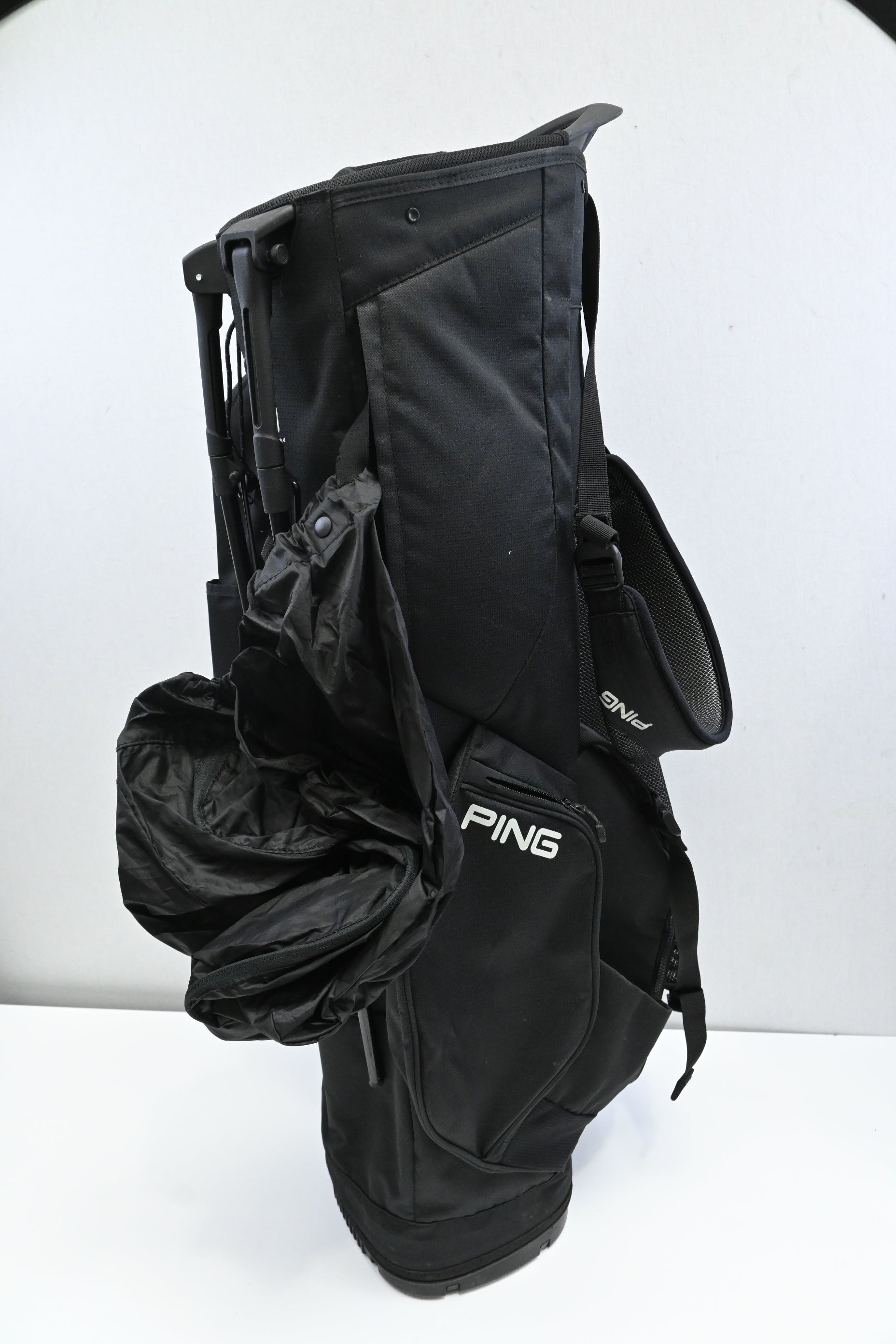 Ping Hoofer Stand Bag / 5-Way / Black, White
