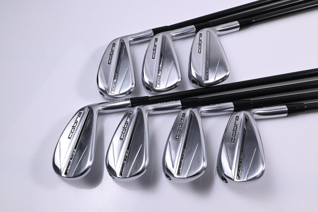 Cobra 2025 King Tec Irons / 4-PW / Stiff Flex KBS Tour Graphite Iron 85 Shafts