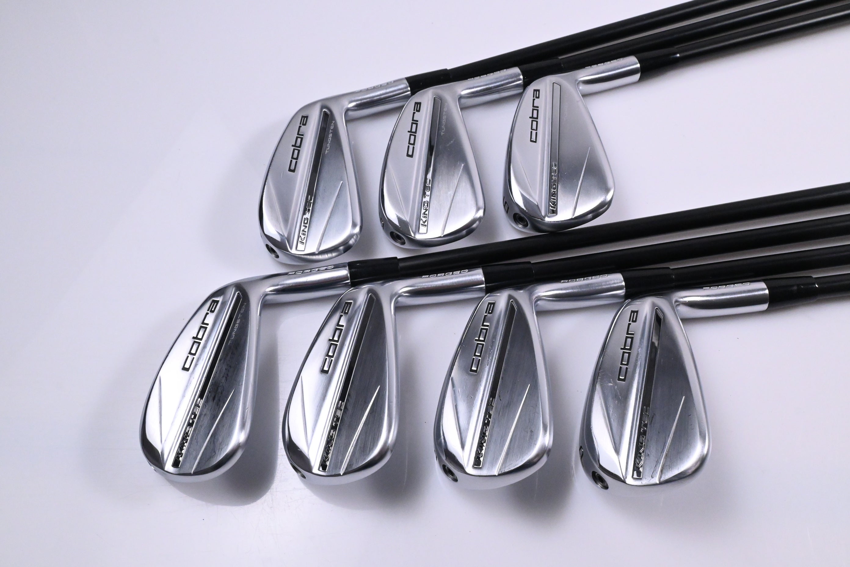 Cobra 2025 King Tec Irons / 4-PW / Stiff Flex KBS Tour Graphite Iron 85 Shafts