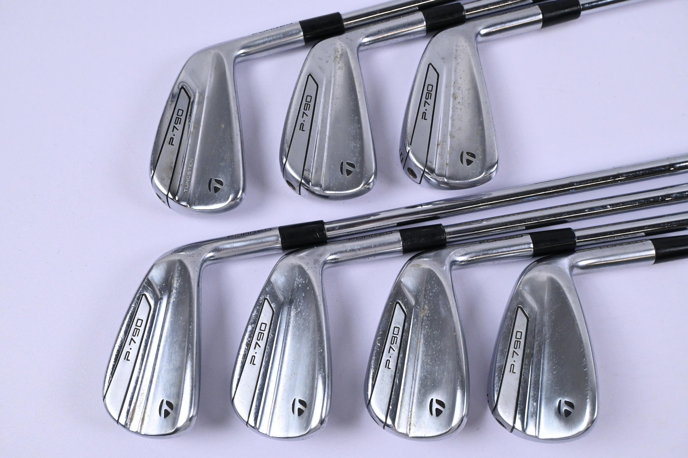 Taylormade P790 2019 Irons / 4-PW / Stiff Flex KBS Tour 90 Shafts
