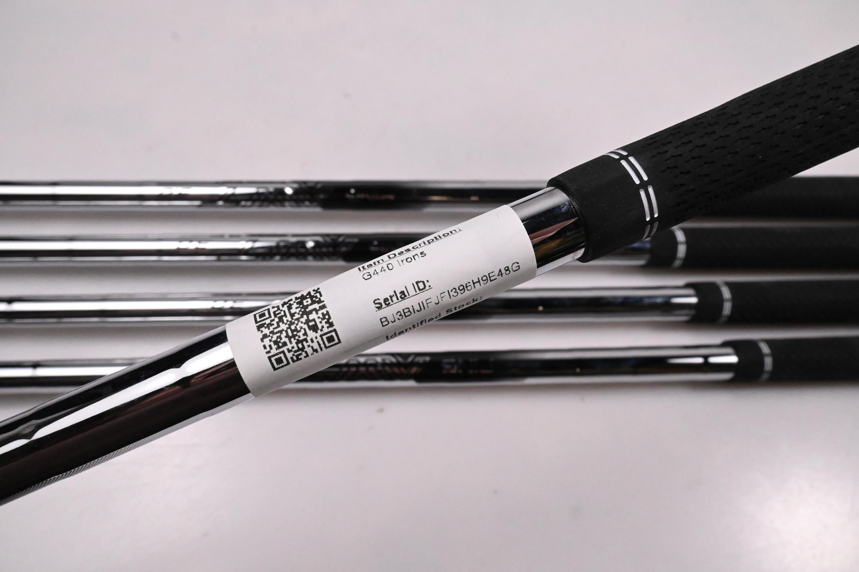 Ping G440 Irons / 6-PW / Blue Dot / Regular Flex Ping AWT 3.0 Shafts