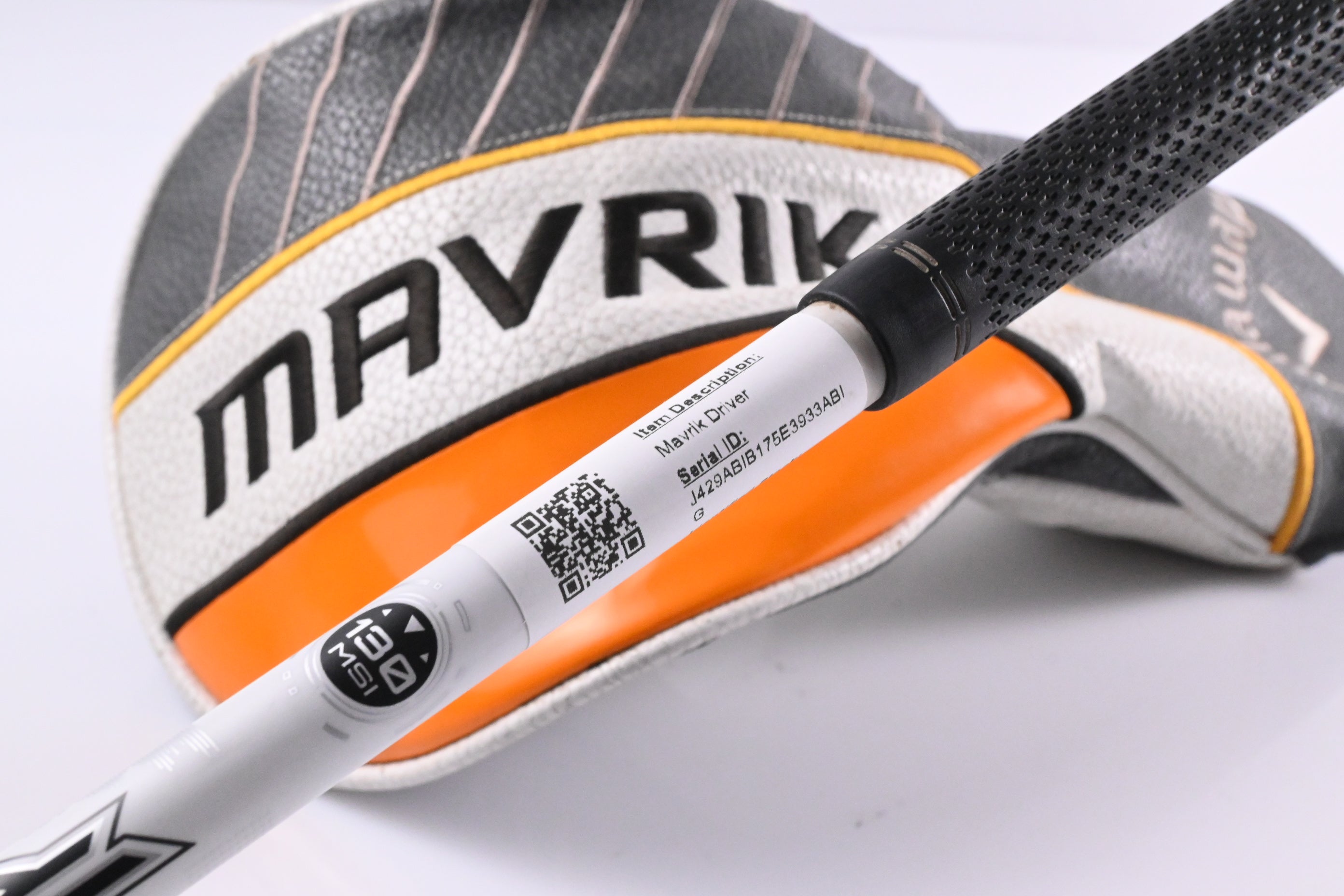 Callaway Mavrik Driver / 10.5 Degree / Stiff Flex Aldila Rogue White 130 MSI 70