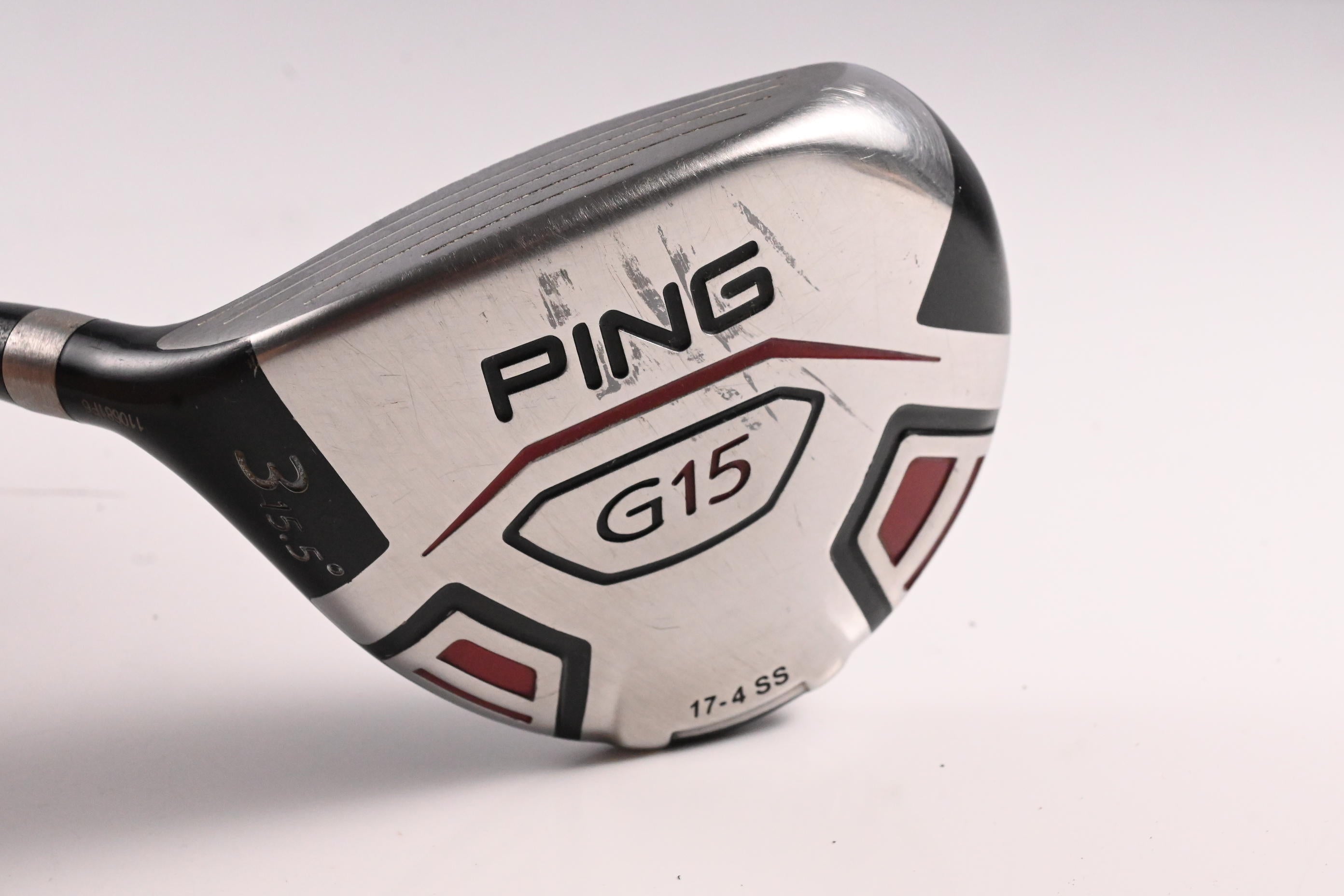 Left Hand Ping G15 #3 Wood / 15.5 Degree / Ladies Flex Ping TFC 149 Shaft
