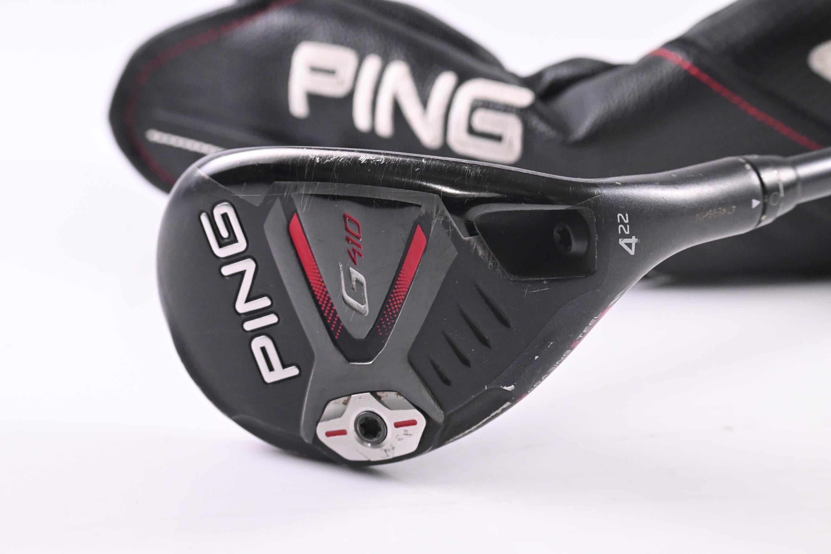 Ping G410 #4 Hybrid / 22 Degree / Senior Flex Ping Alta CB Red 70 Shaft