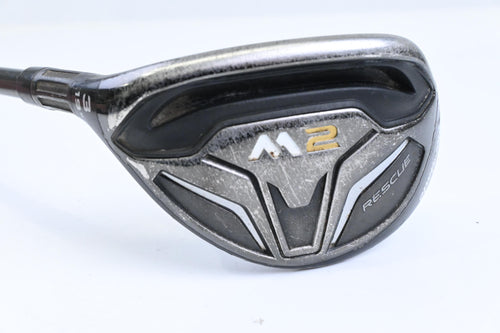 Left Hand Taylormade M2 2016 #3 Hybrid / 19 Degree / Regular Flex M2 Reax 65