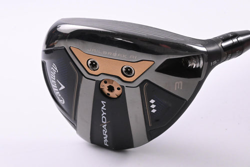 Callaway Paradym Triple Diamond #3 Wood / 15 Degree / Stiff Flex HZRDUS Black 70