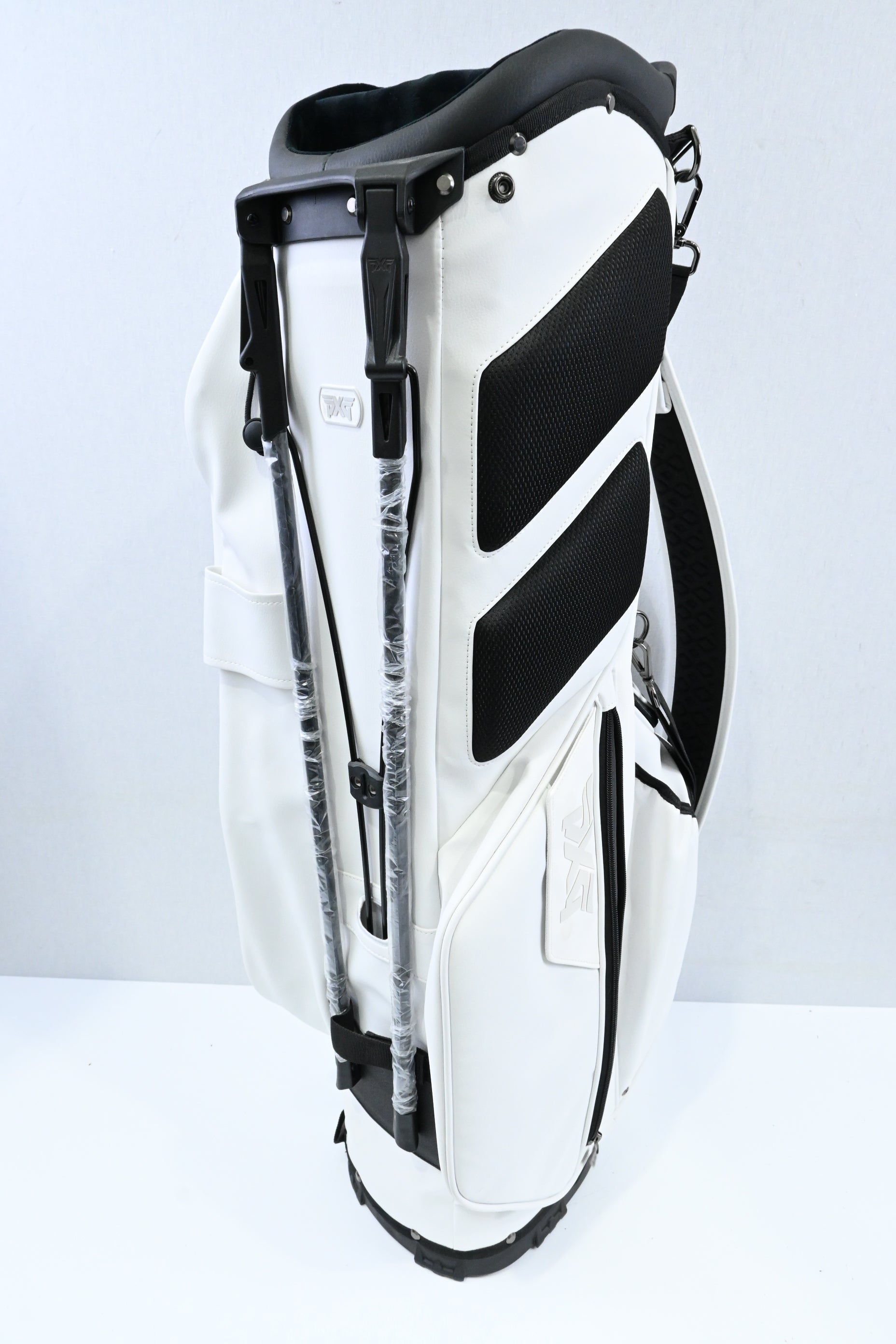 PXG Deluxe White Stand Bag / 4-Way Divider / White