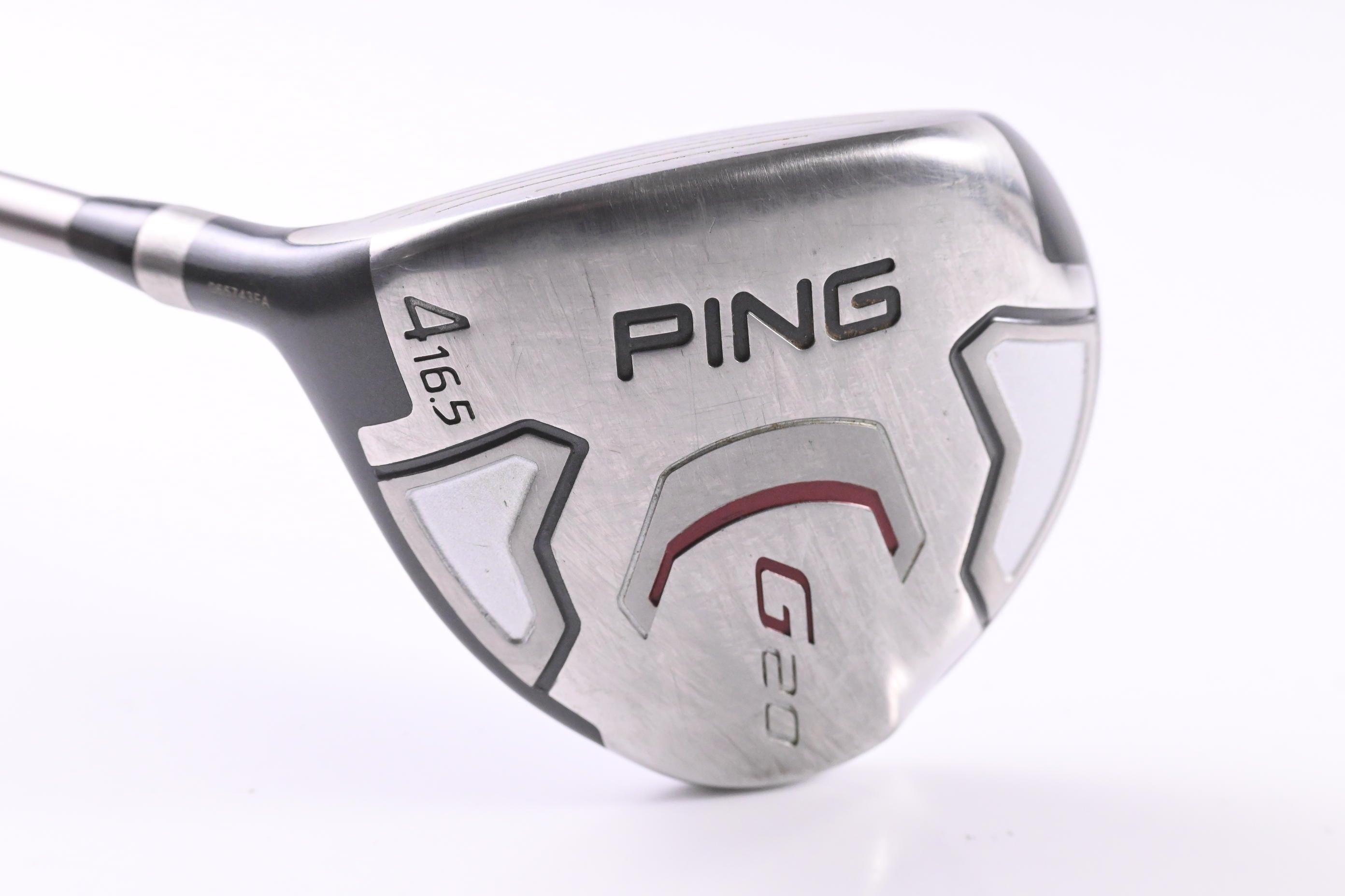 Left Hand Ping G20 #4 Wood / 16.5 Degree / Regular Flex Ping TFC 169F Shaft