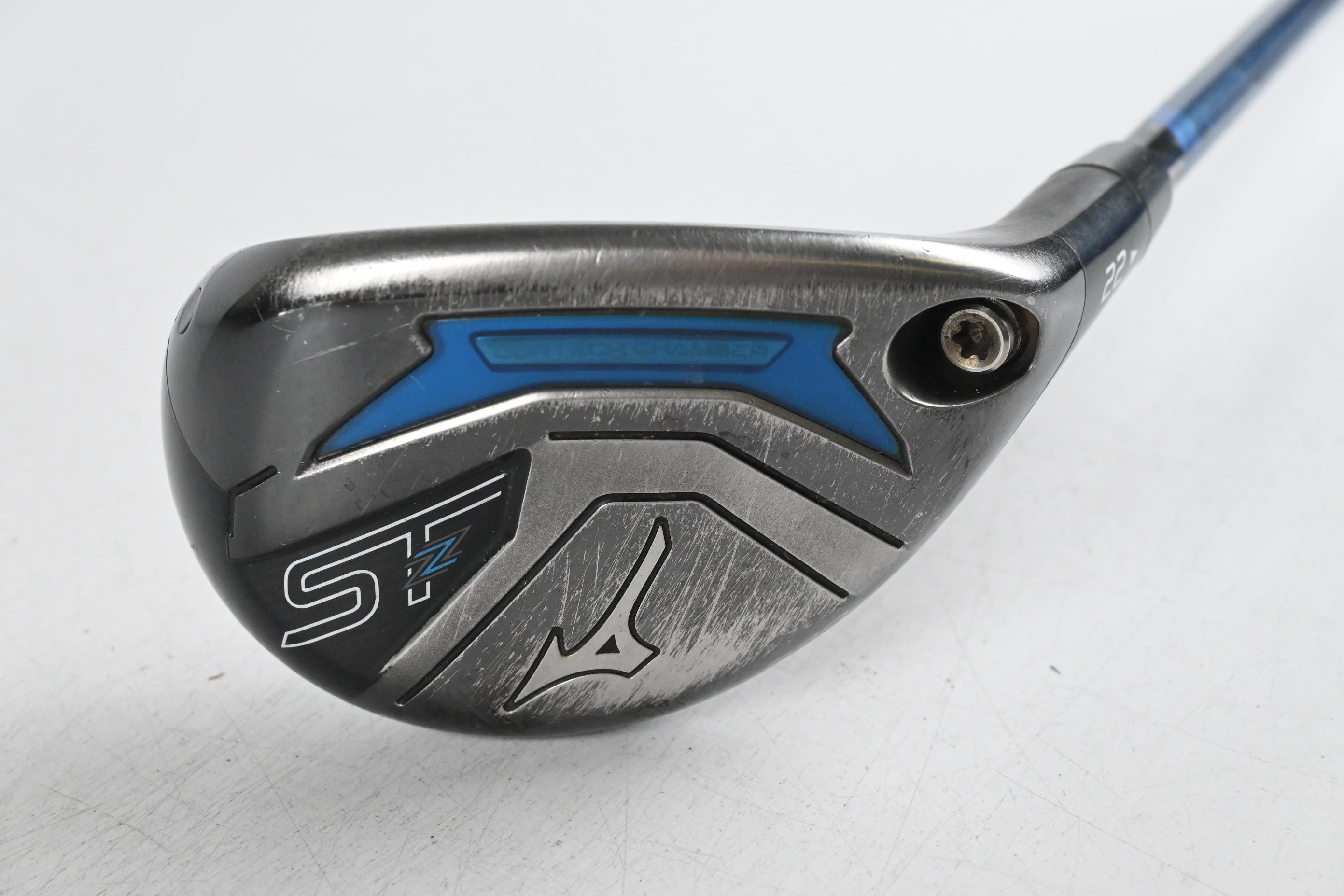 Mizuno ST-Z 230 #4 Hybrid / 22 Degree / Stiff Flex UST Mamiya Lin.Q 75 Shaft