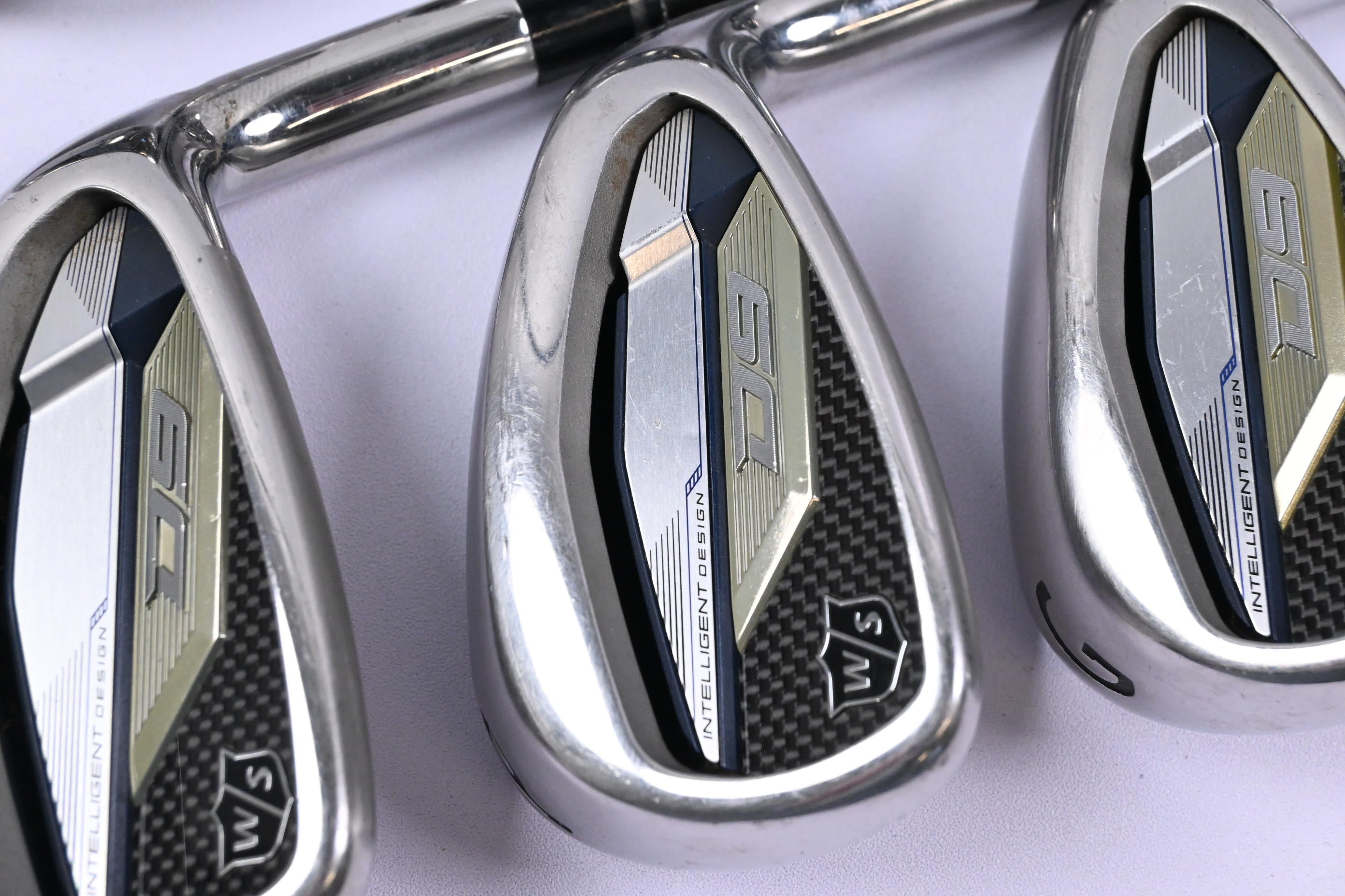 Wilson D9 Irons / 6-PW+GW / Senior Flex Evenflow 55G Shaft