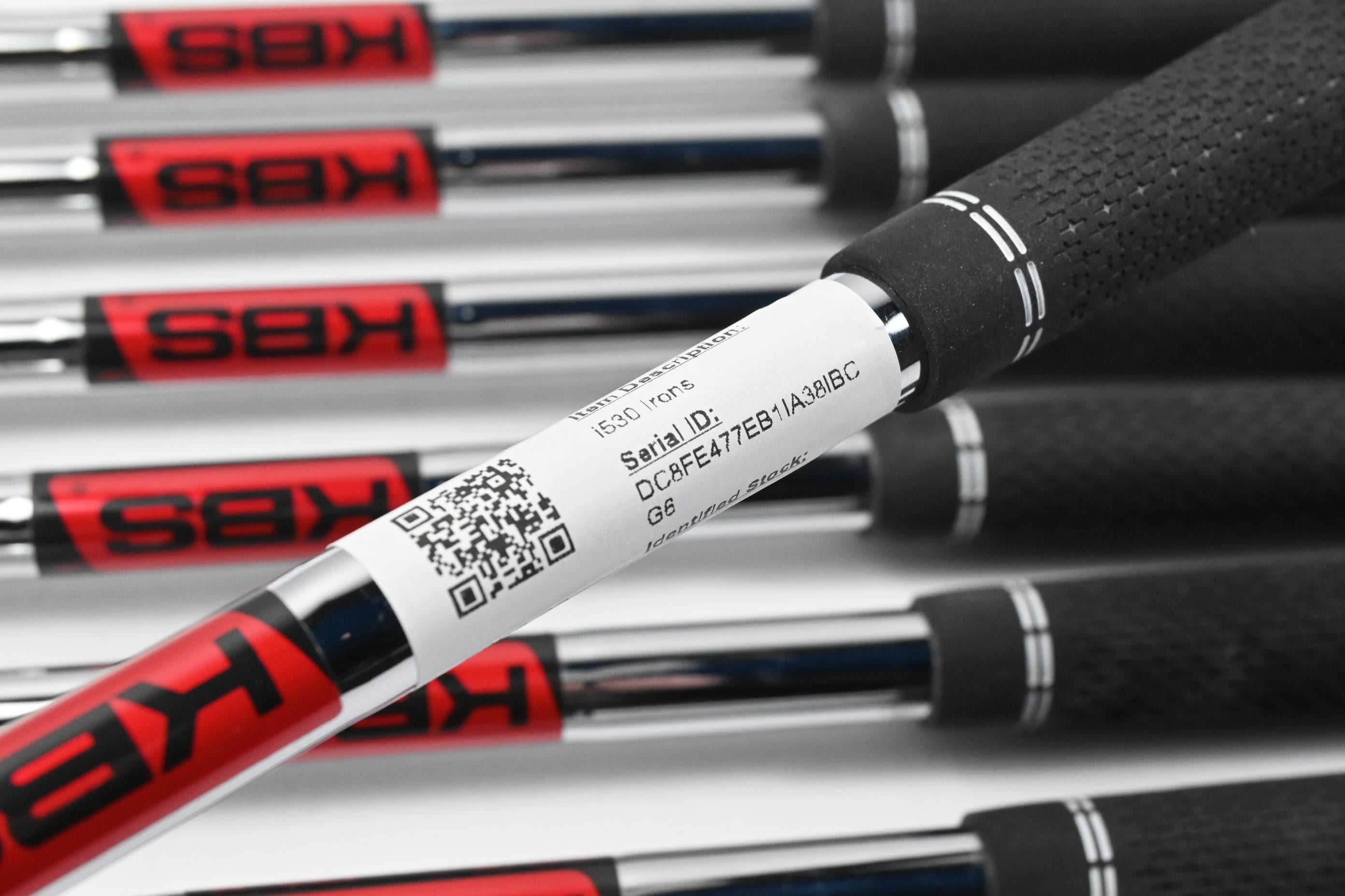 Ping i530 Irons / 5-PW+GW / Red Dot / X-Flex KBS Tour 130 Shafts