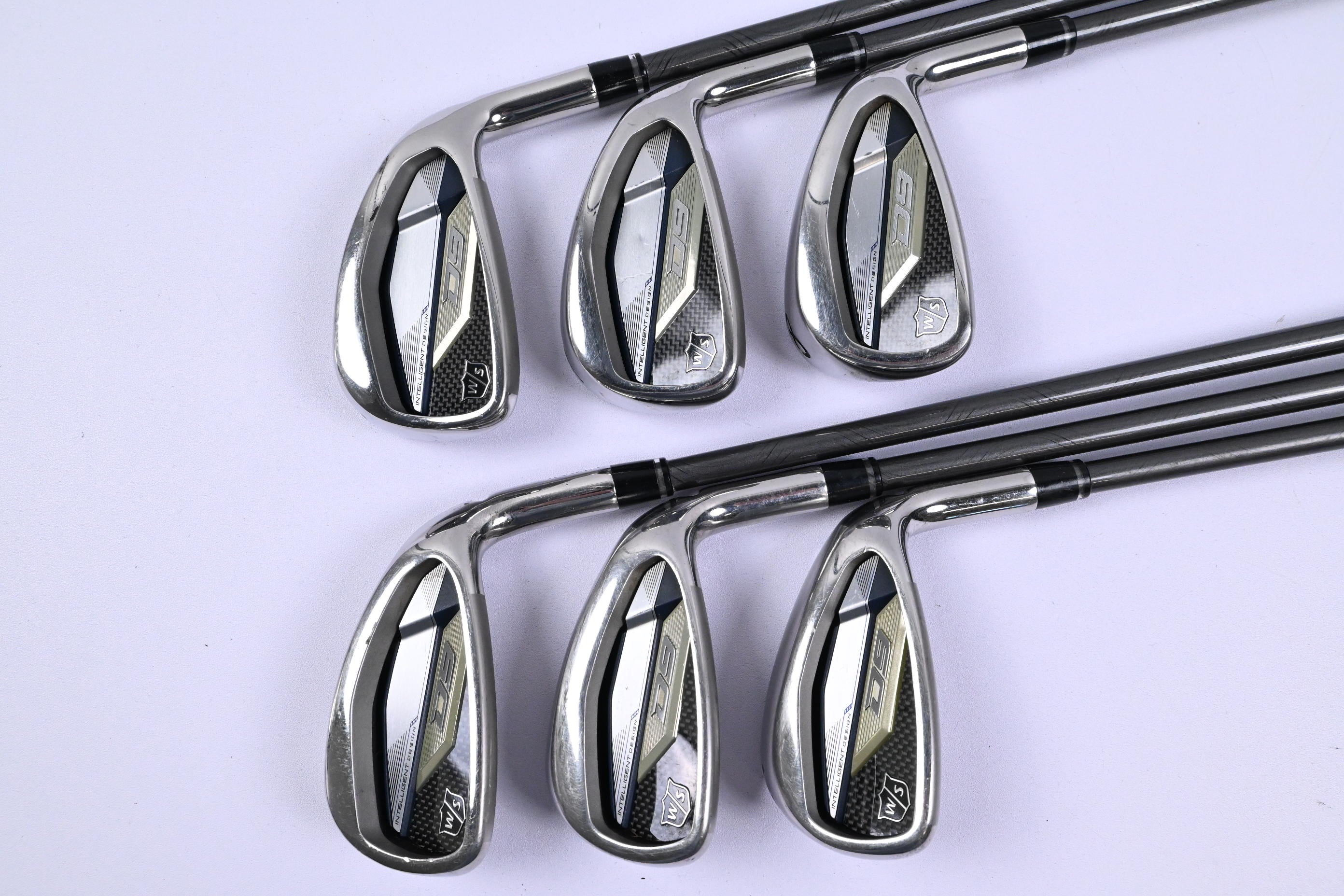 Wilson D9 Irons / 6-PW+GW / Senior Flex Evenflow 55G Shaft
