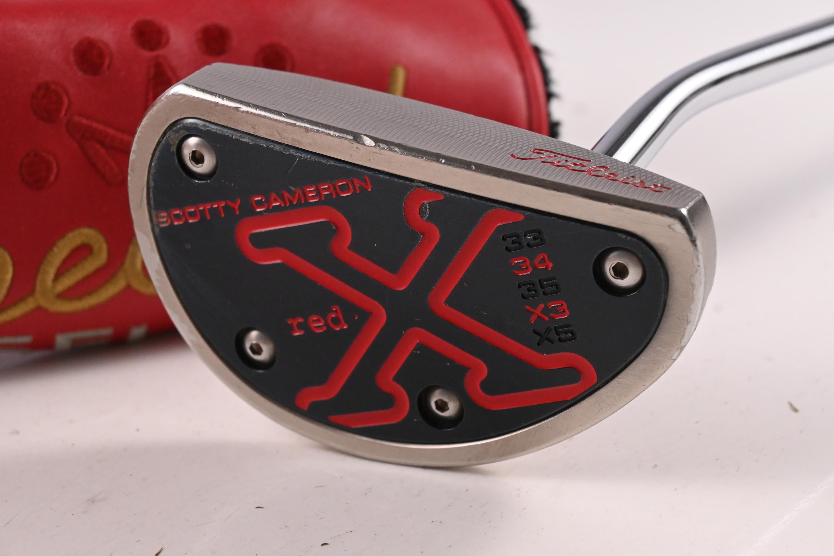 Scotty Cameron Red X3 Putter / 34 Inch